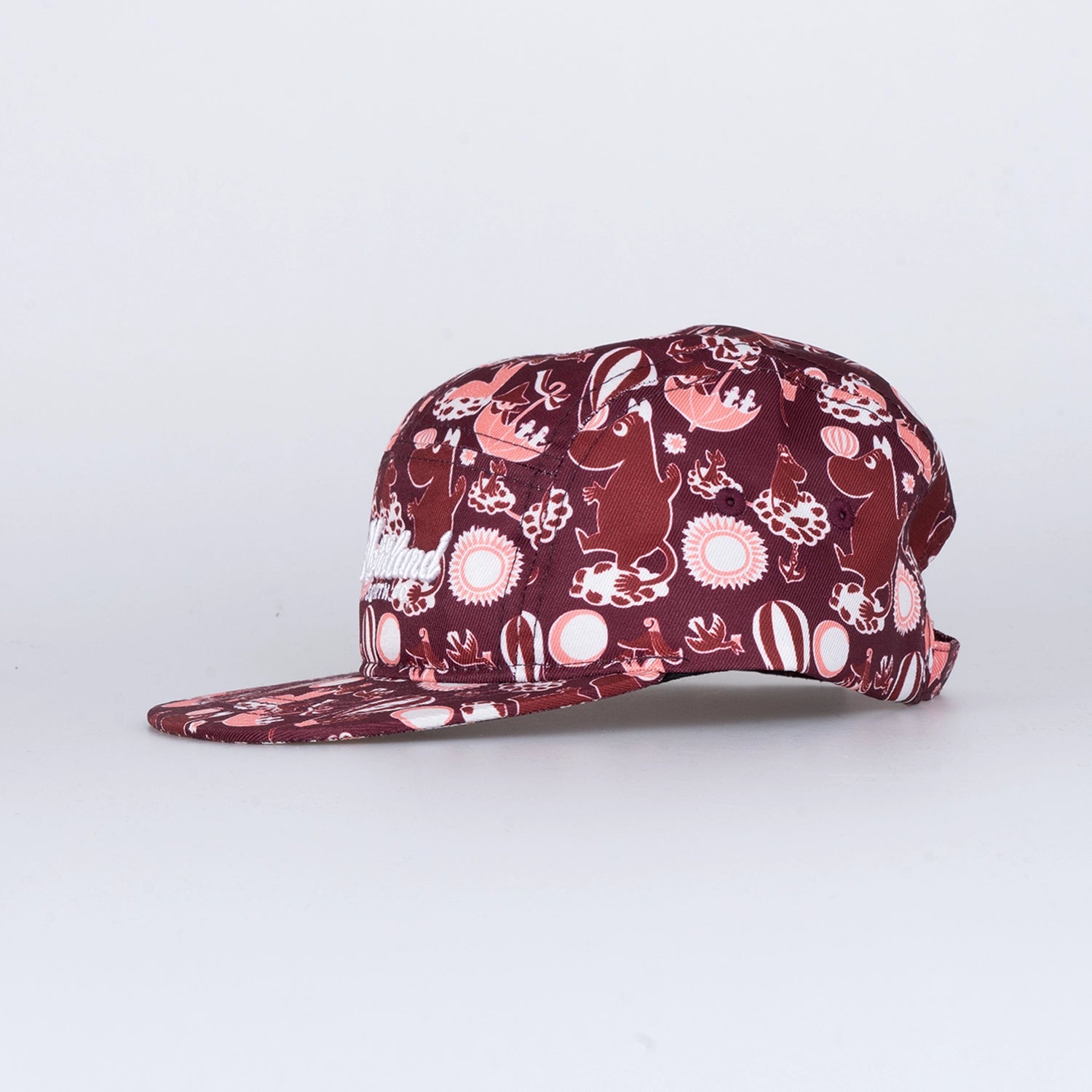 TGN SCRIPT KIDS 5-PANEL KEPS - MUMIN BURGUNDY