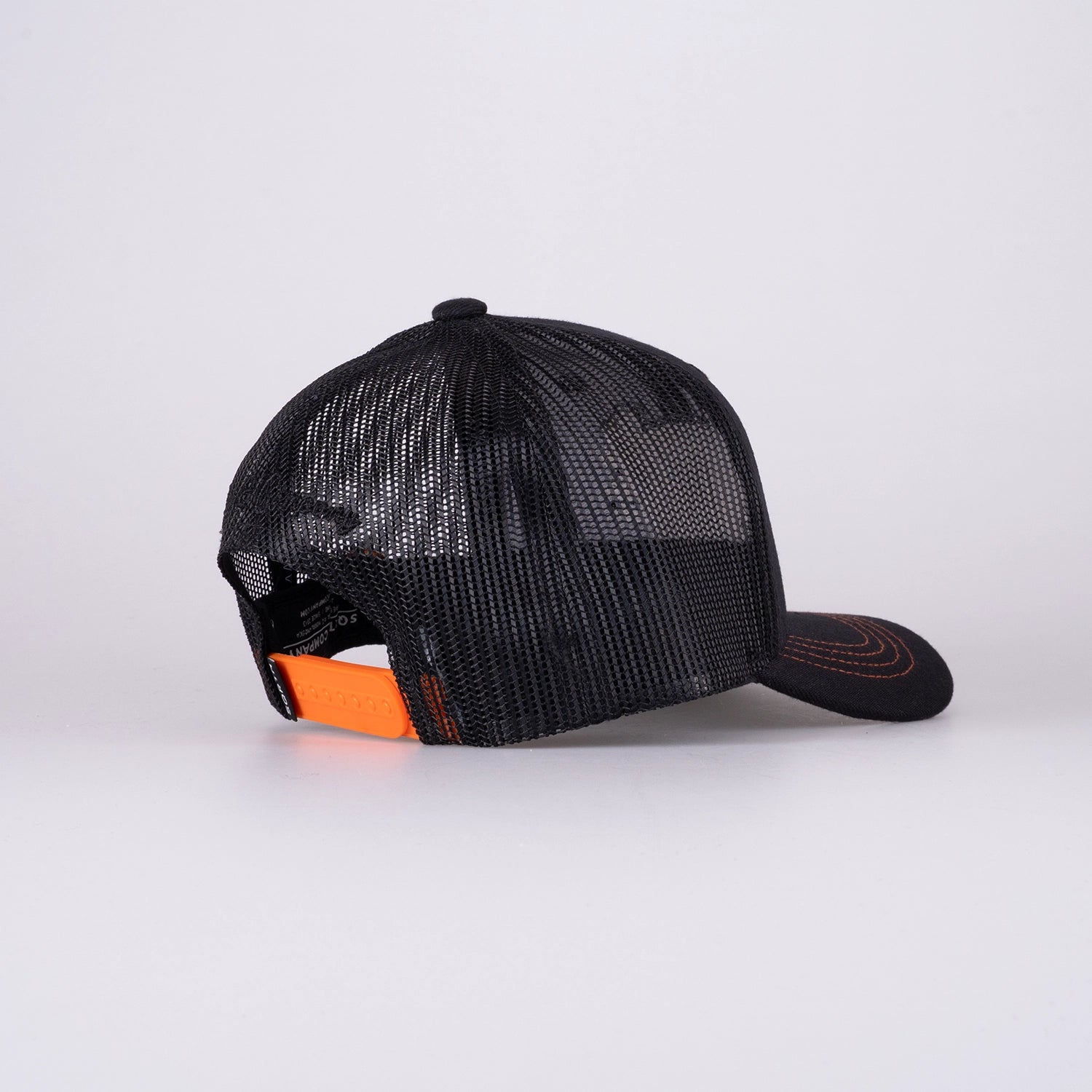 ÄLGEN BADGE KIDS TRUCKER CAP - BLACK