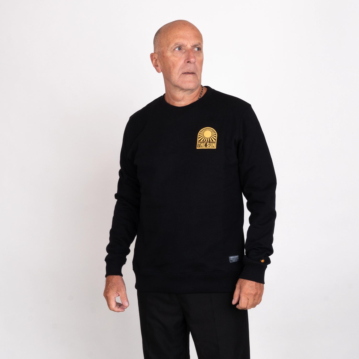 ÄLGHORN CREWNECK - BLACK