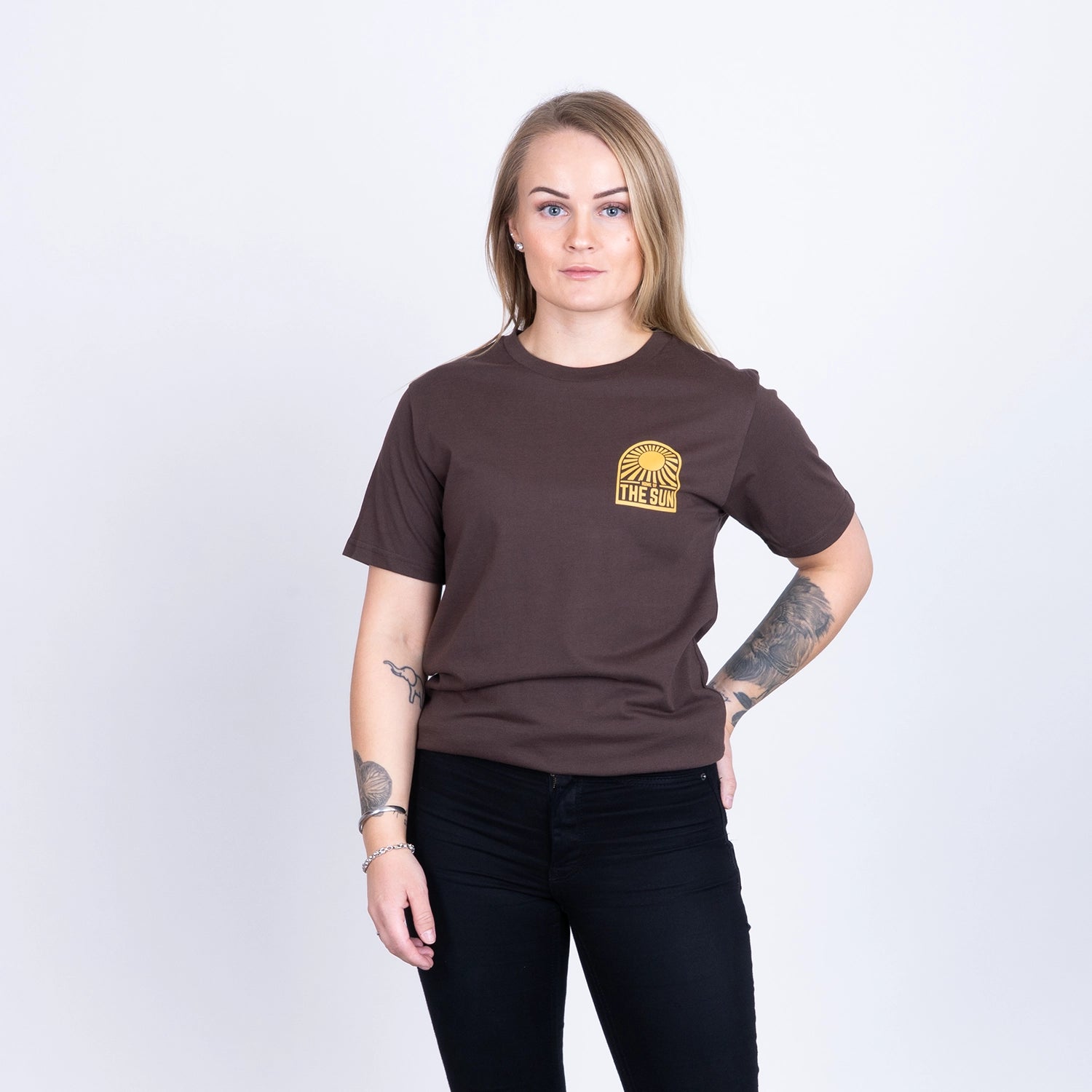 ÄLGHORN T-SHIRT - JAVA BROWN