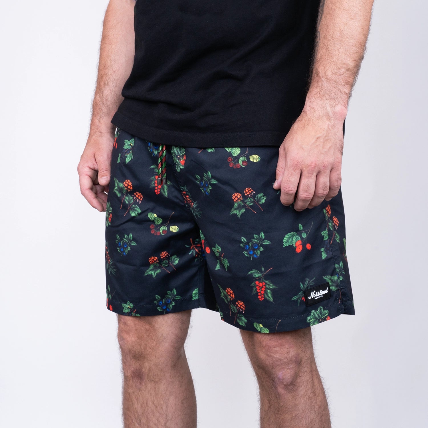 BERRY SWIMSHORTS - BLACK