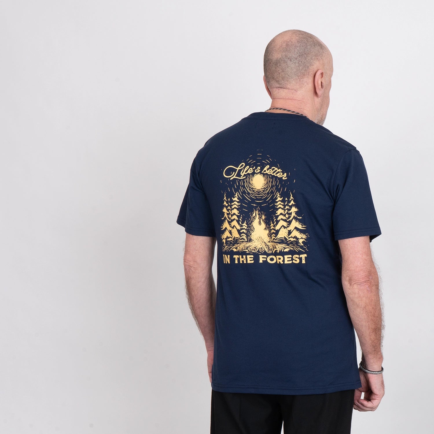CAMPFIRE T-SHIRT - DARK NAVY