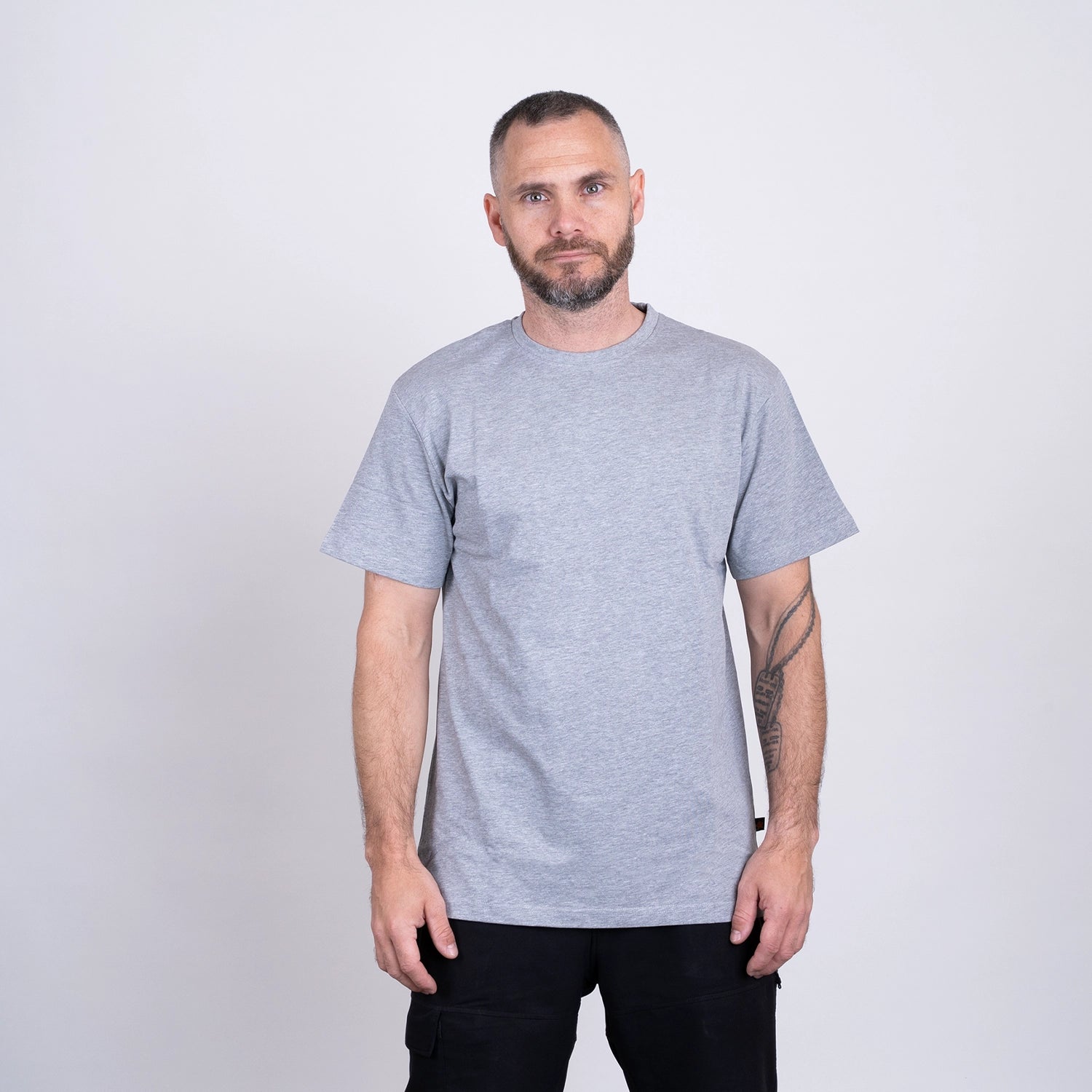 CB MINI T-SHIRT - HEATHER GREY