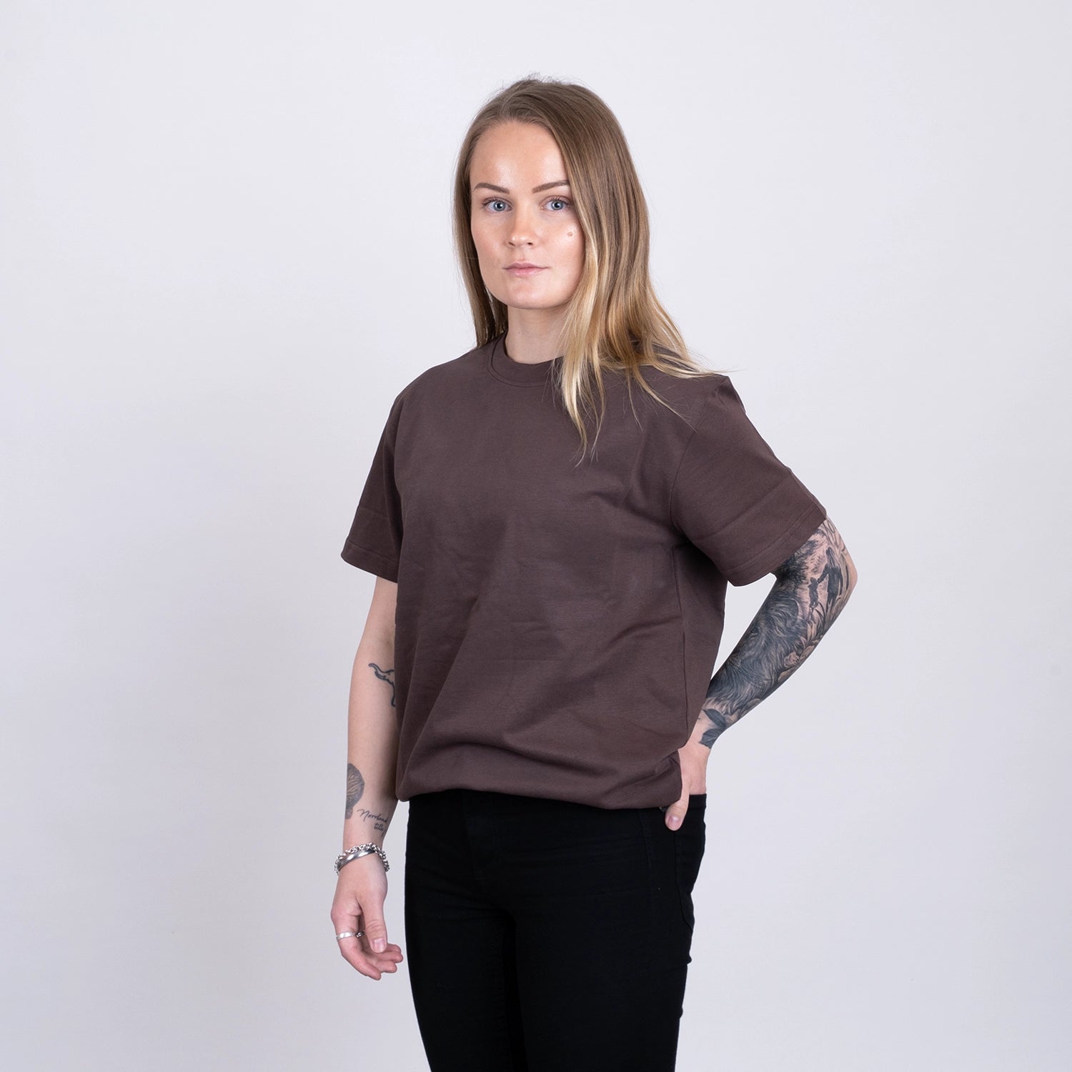 CB MINI T-SHIRT - JAVA BROWN
