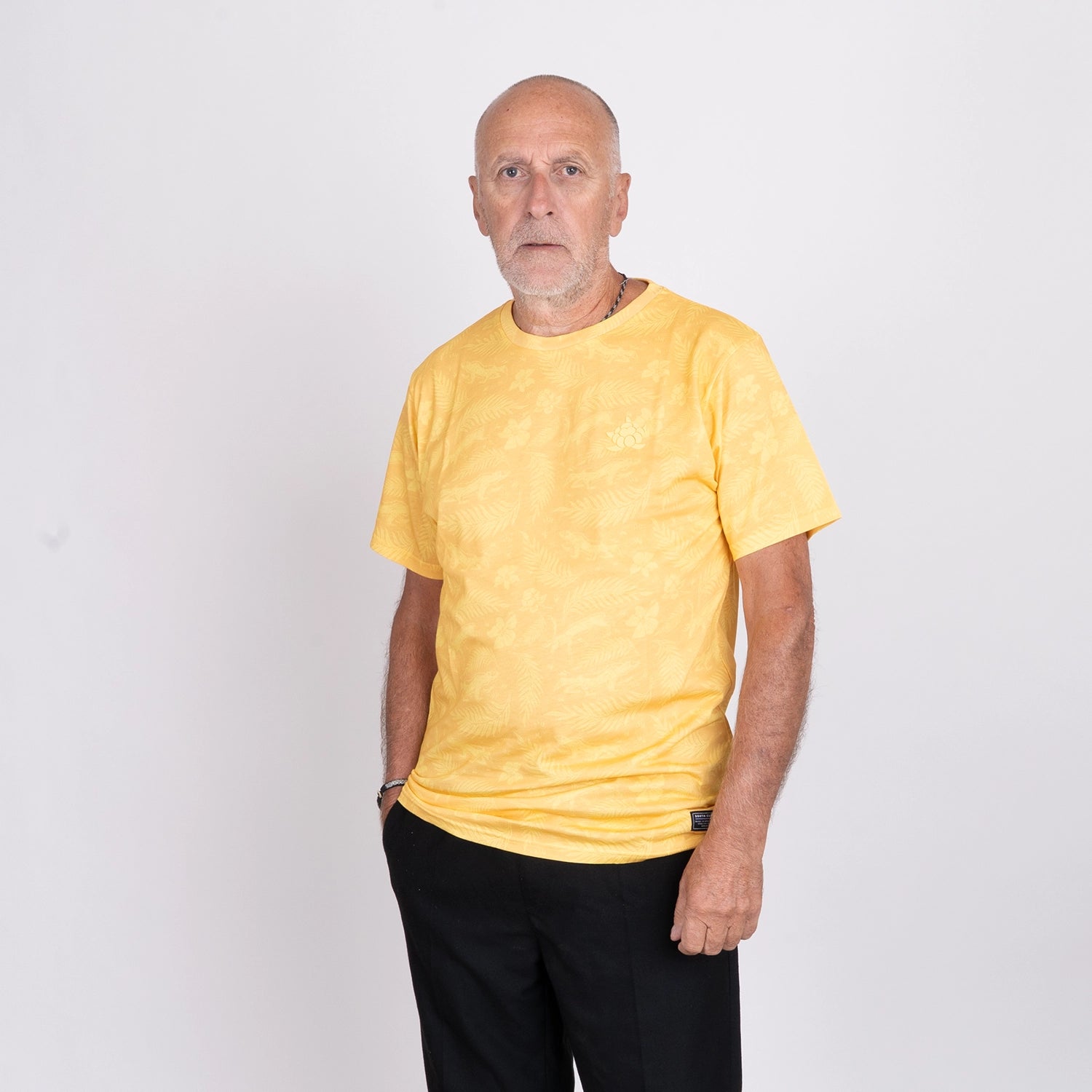 CB T-SHIRT - JÄRVEN SOLBLEKT GUL