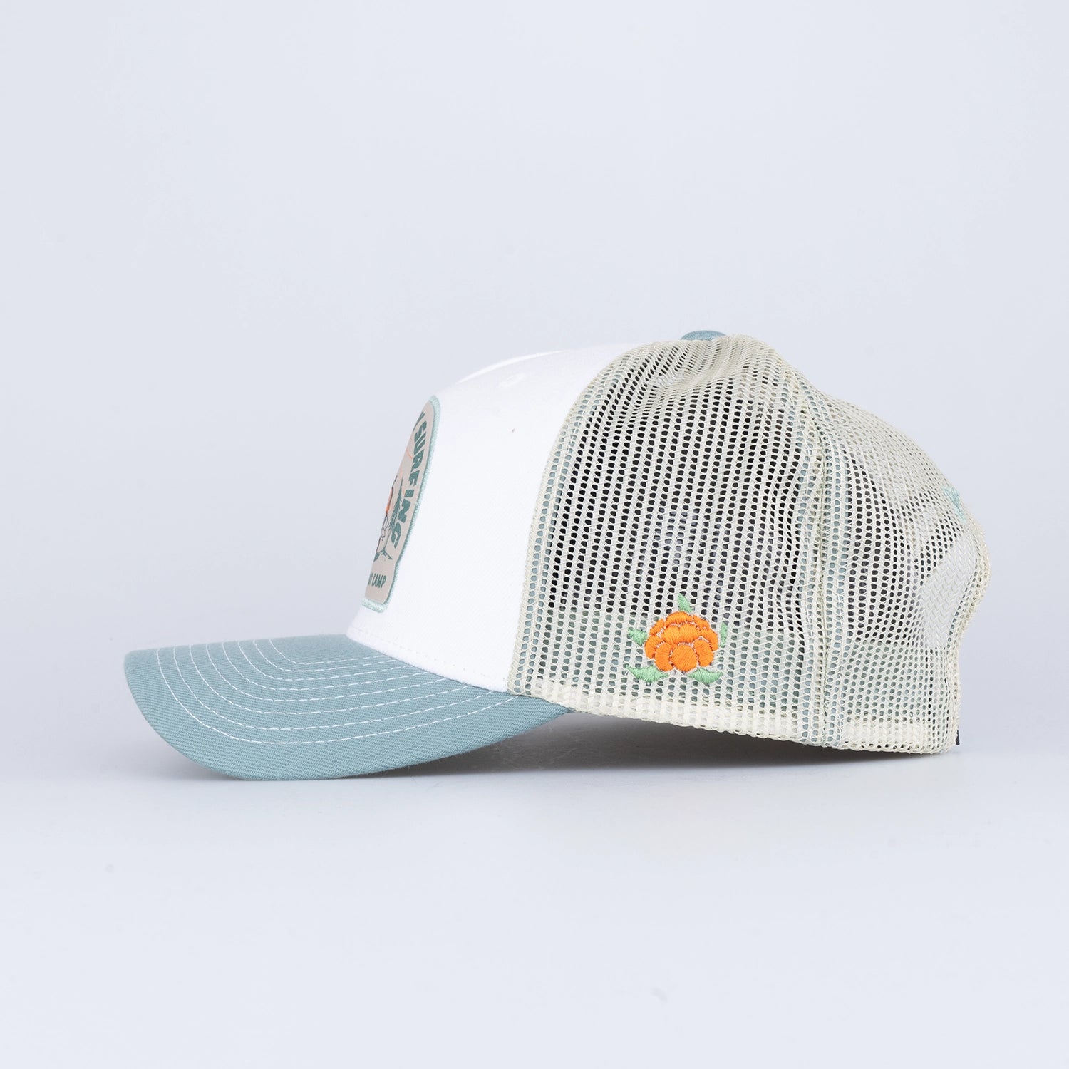 CB SURFING TRUCKER KEPS - HOOKED WHITE
