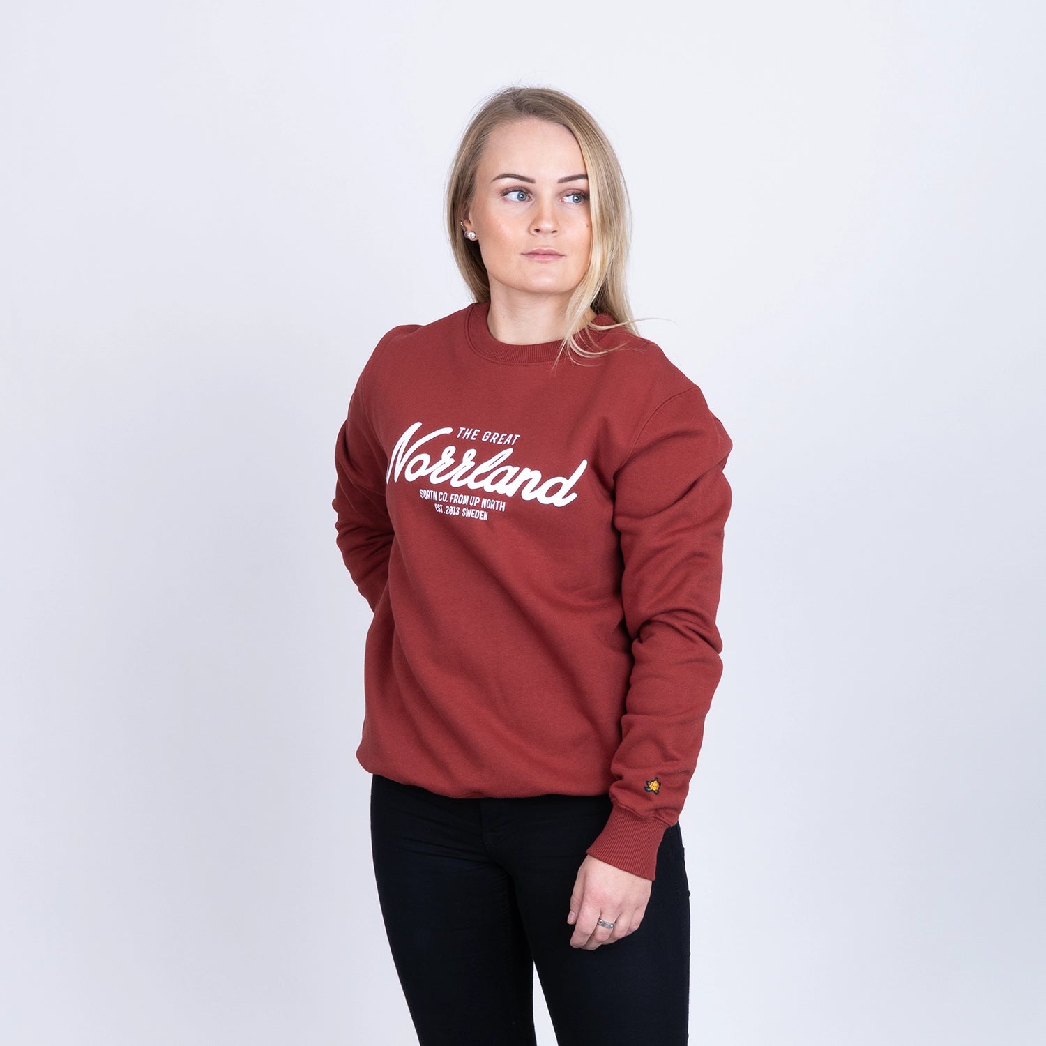 GREAT NORRLAND CREWNECK - AUTUMN RED