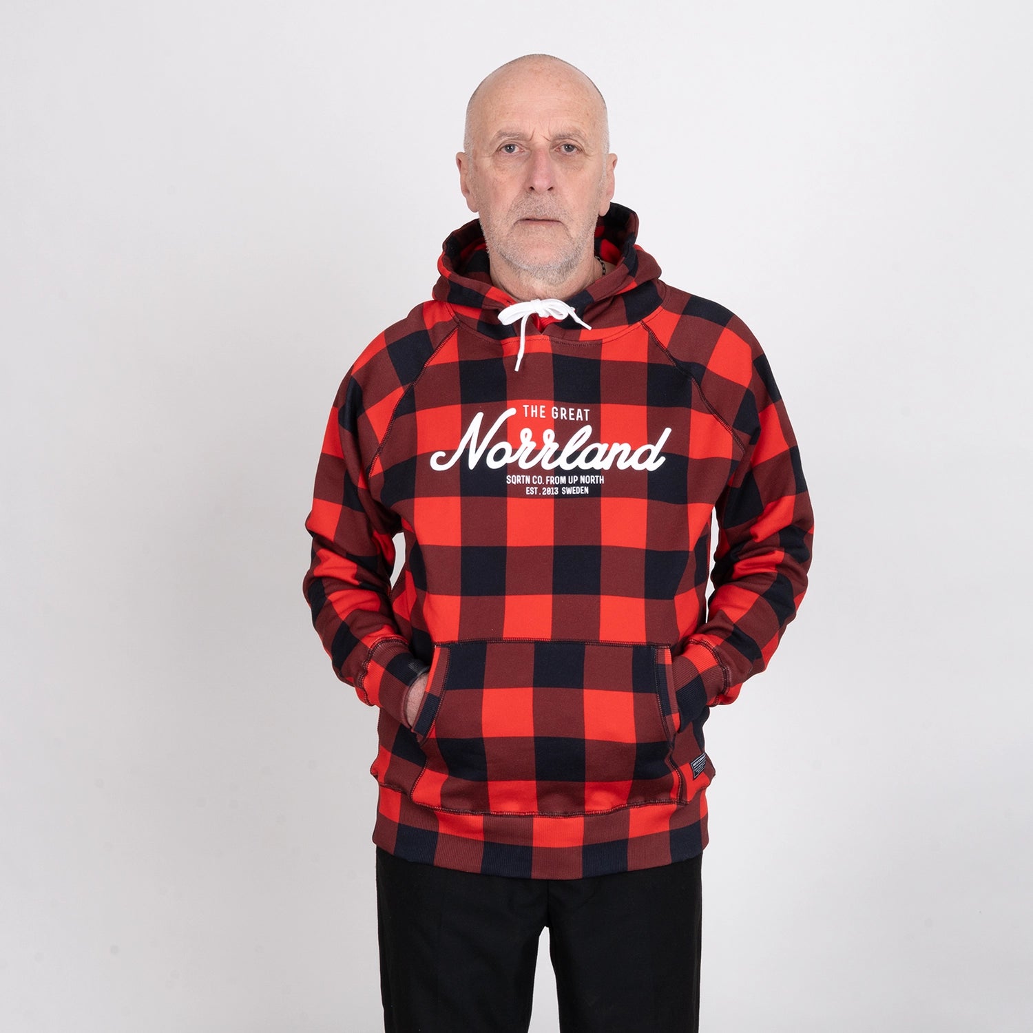 GREAT NORRLAND HOODIE - LUMBERJACK RED