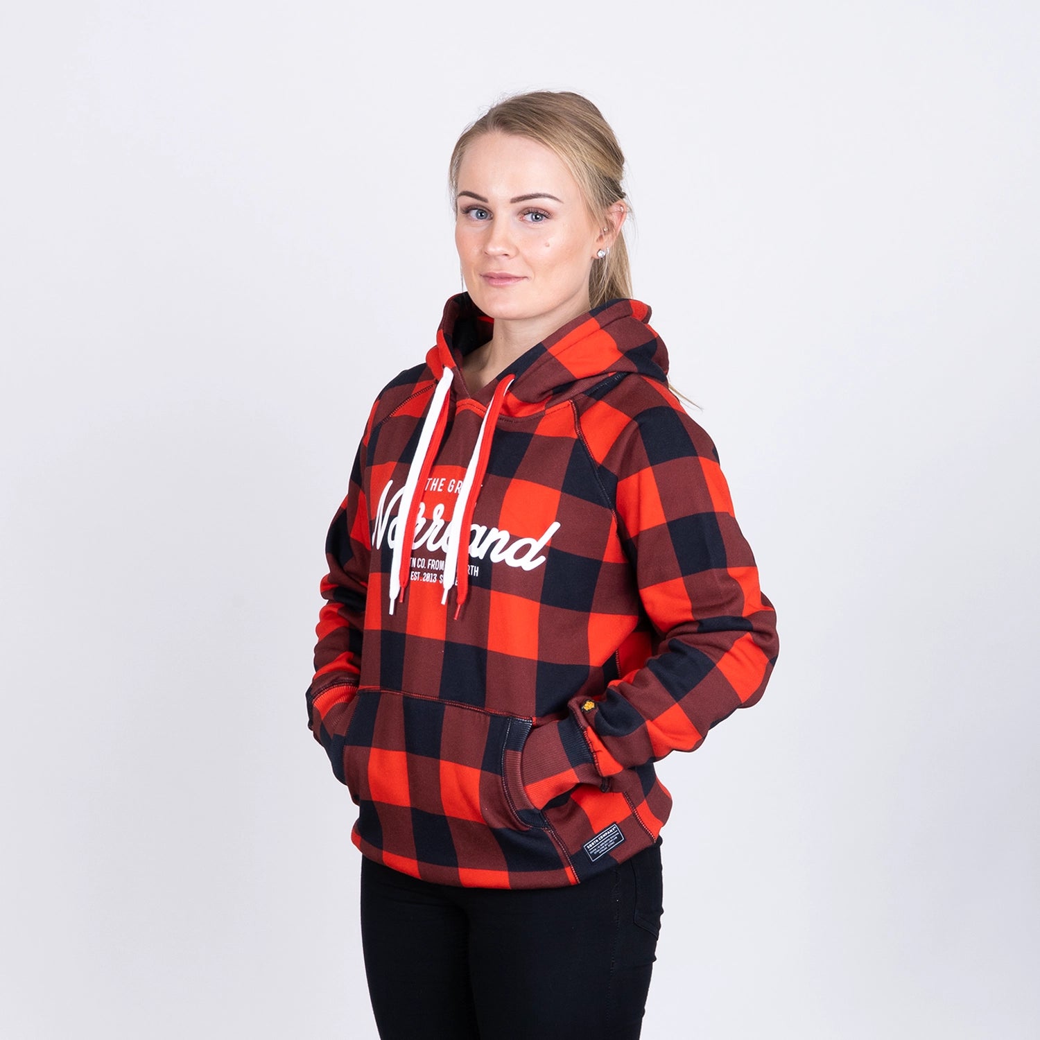GREAT NORRLAND HOODIE - LUMBERJACK RED