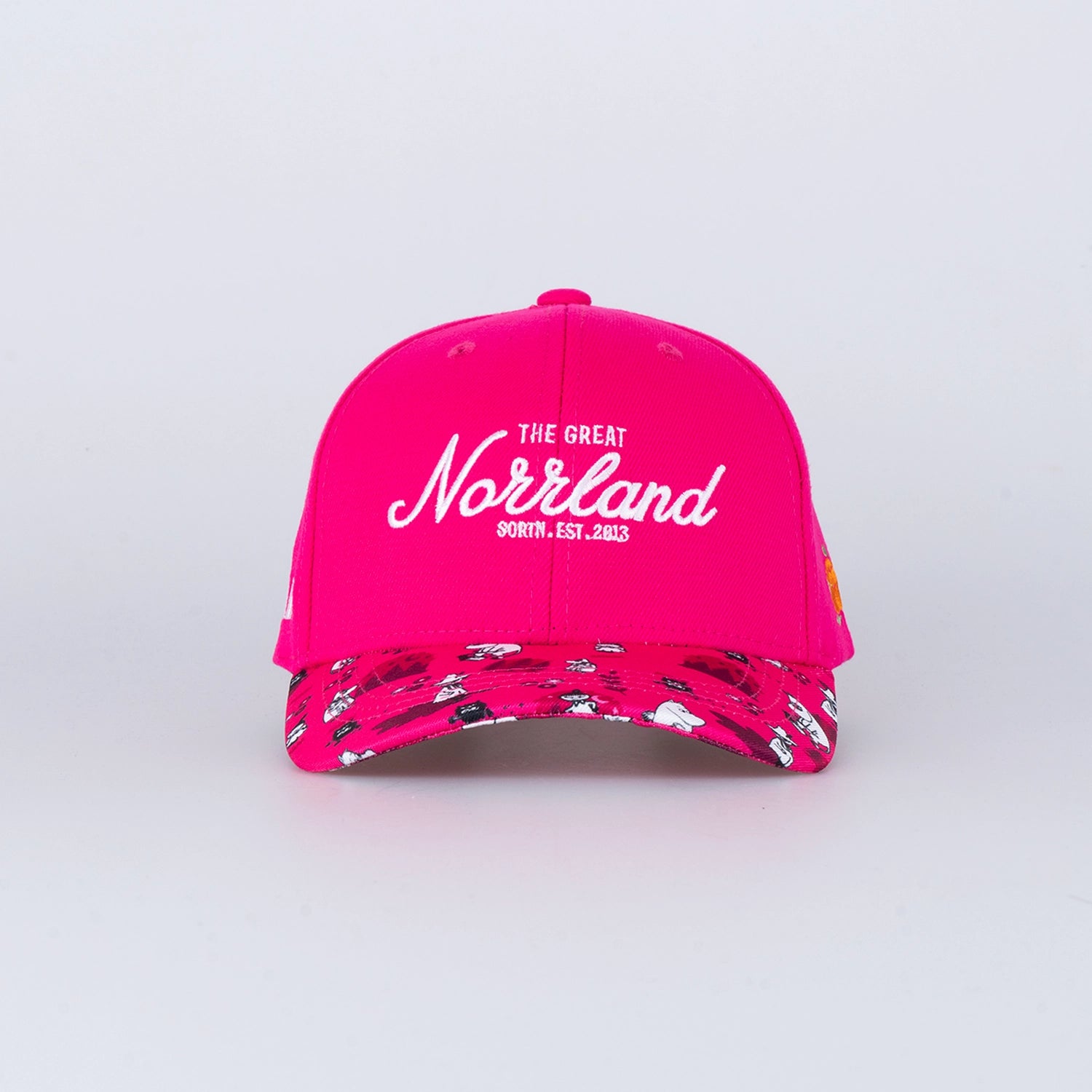 GREAT NORRLAND KIDS KEPS - MUMIN HOOKED HOT PINK