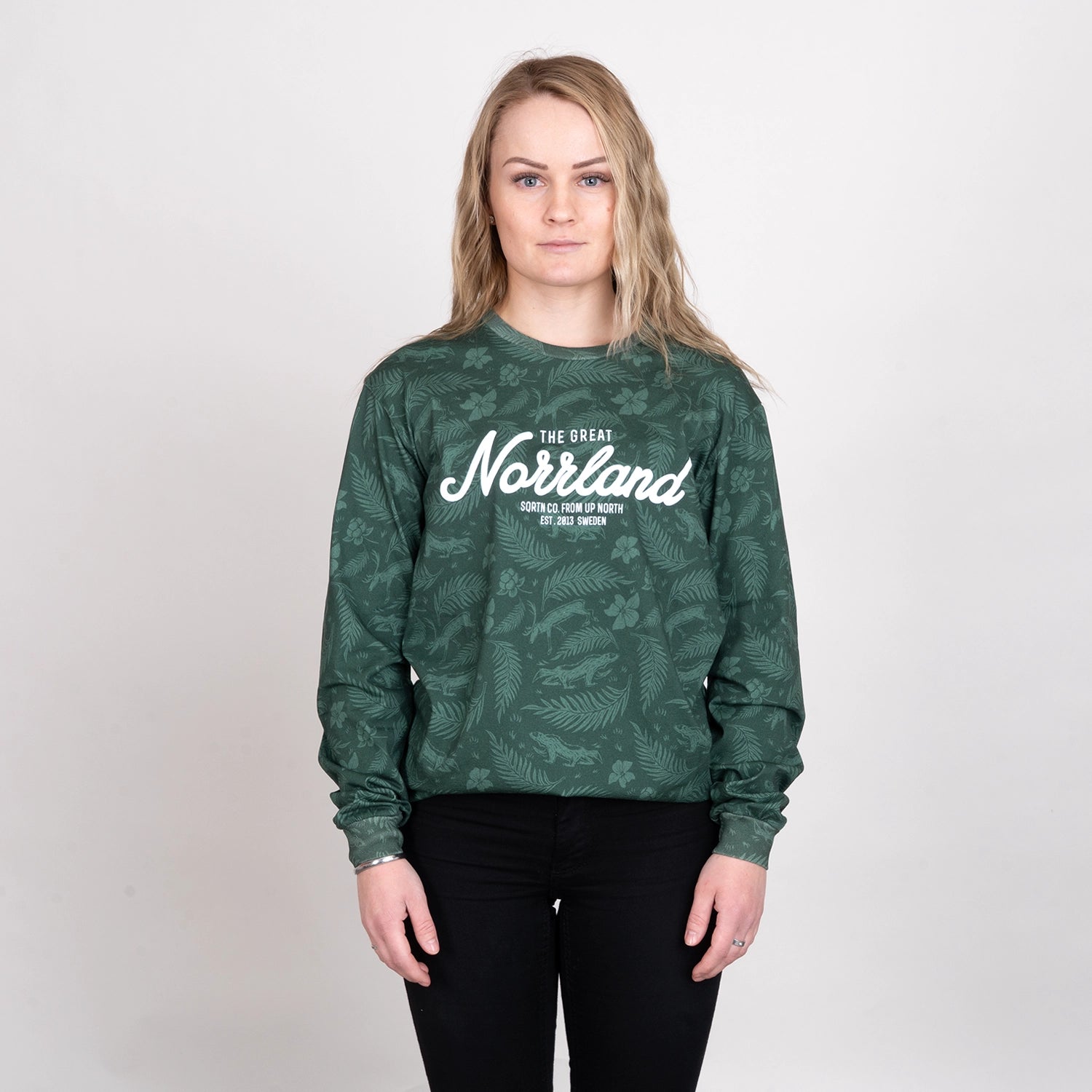 GREAT NORRLAND LONGSLEEVE - JÄRVEN OLIVE