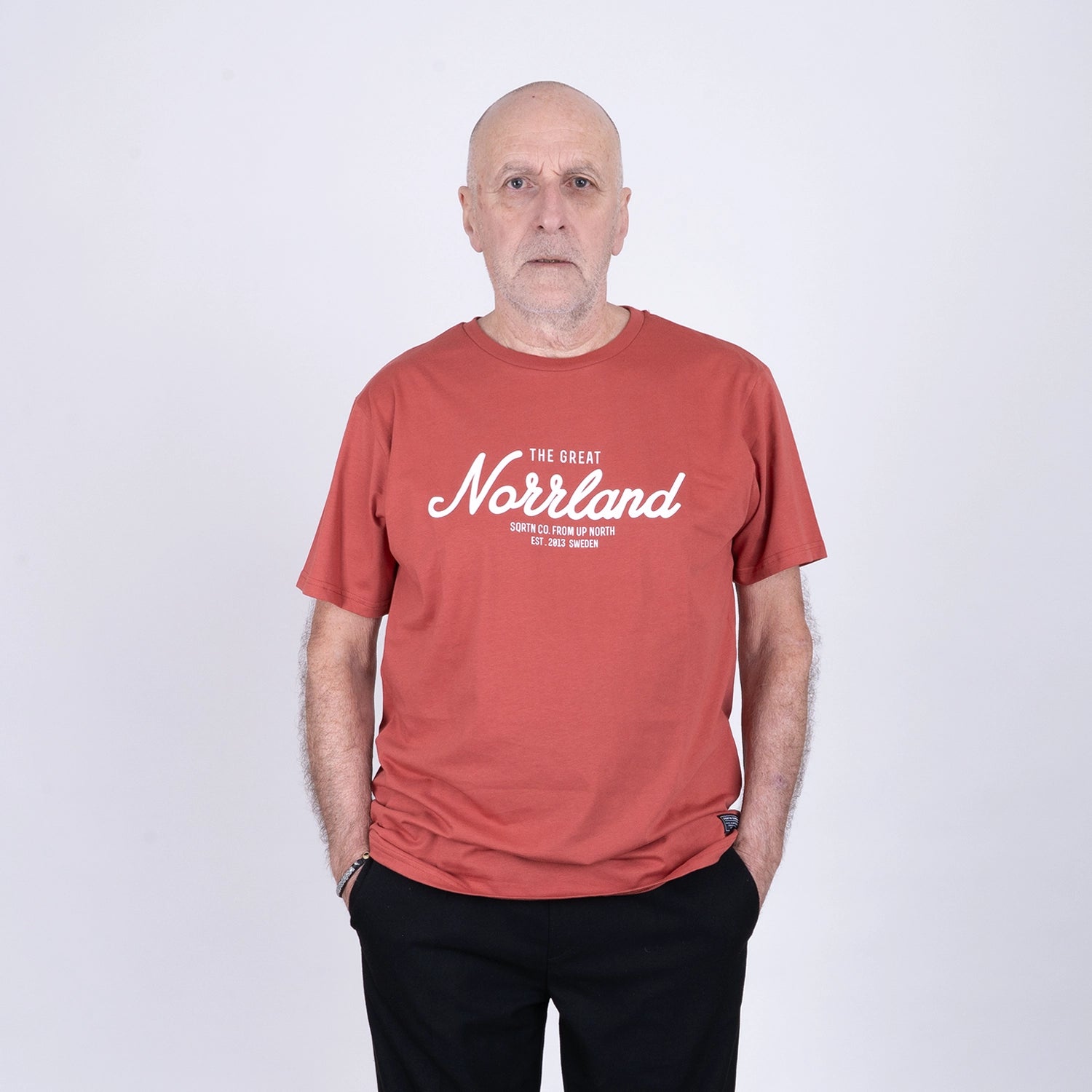 GREAT NORRLAND T-SHIRT - CINNABAR