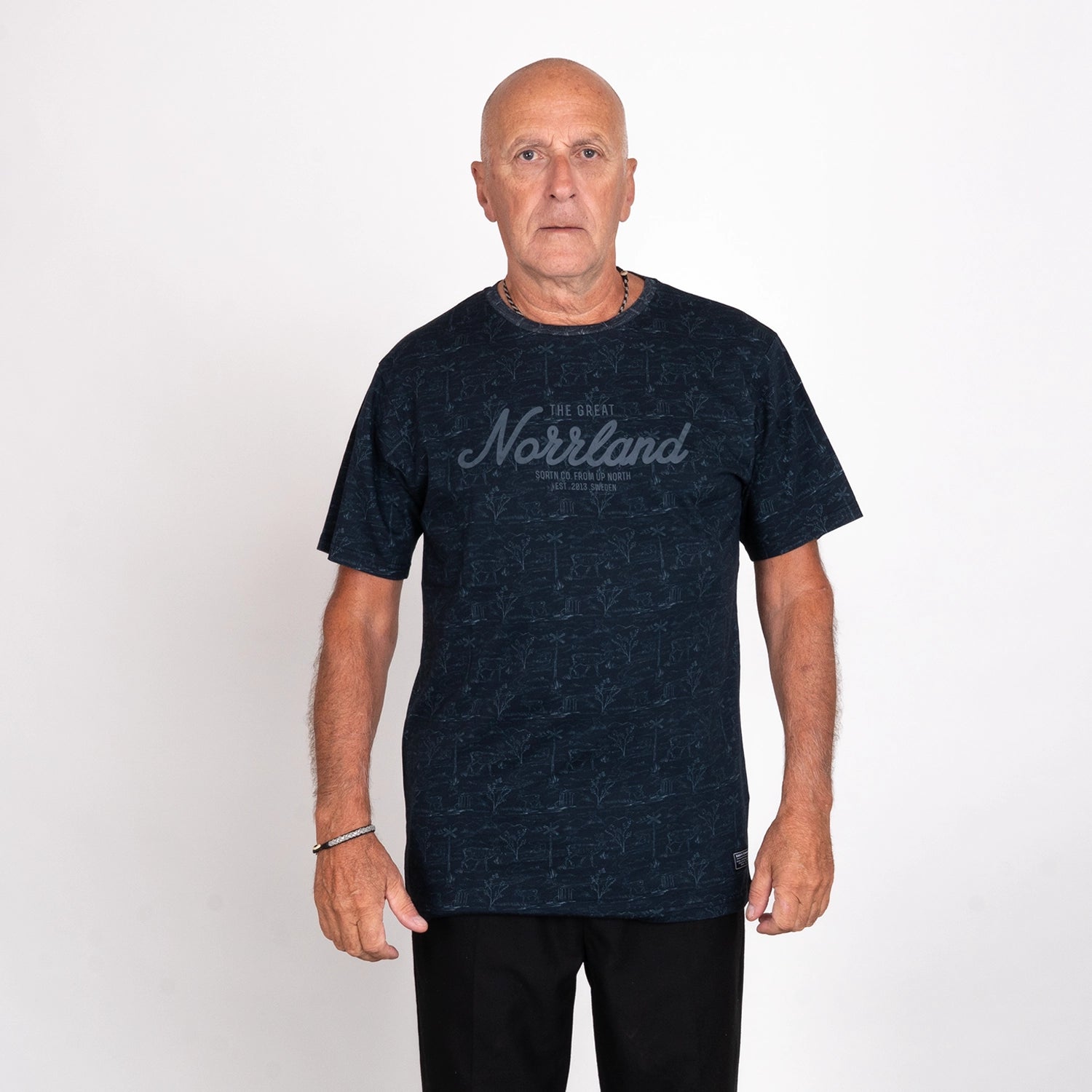 GREAT NORRLAND T-SHIRT - FJÄLLJOCK NAVY