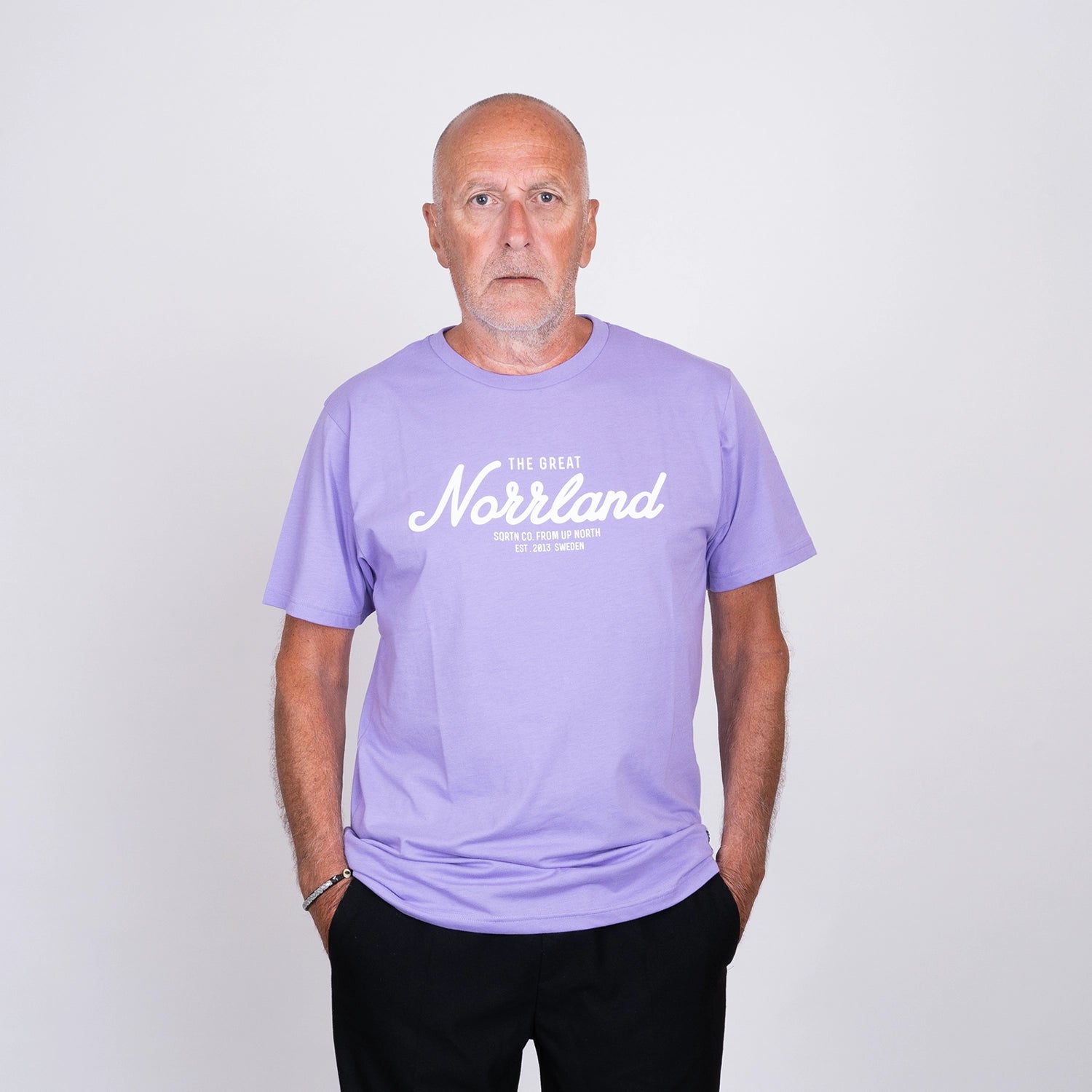 GREAT NORRLAND T-SHIRT - LAVENDER