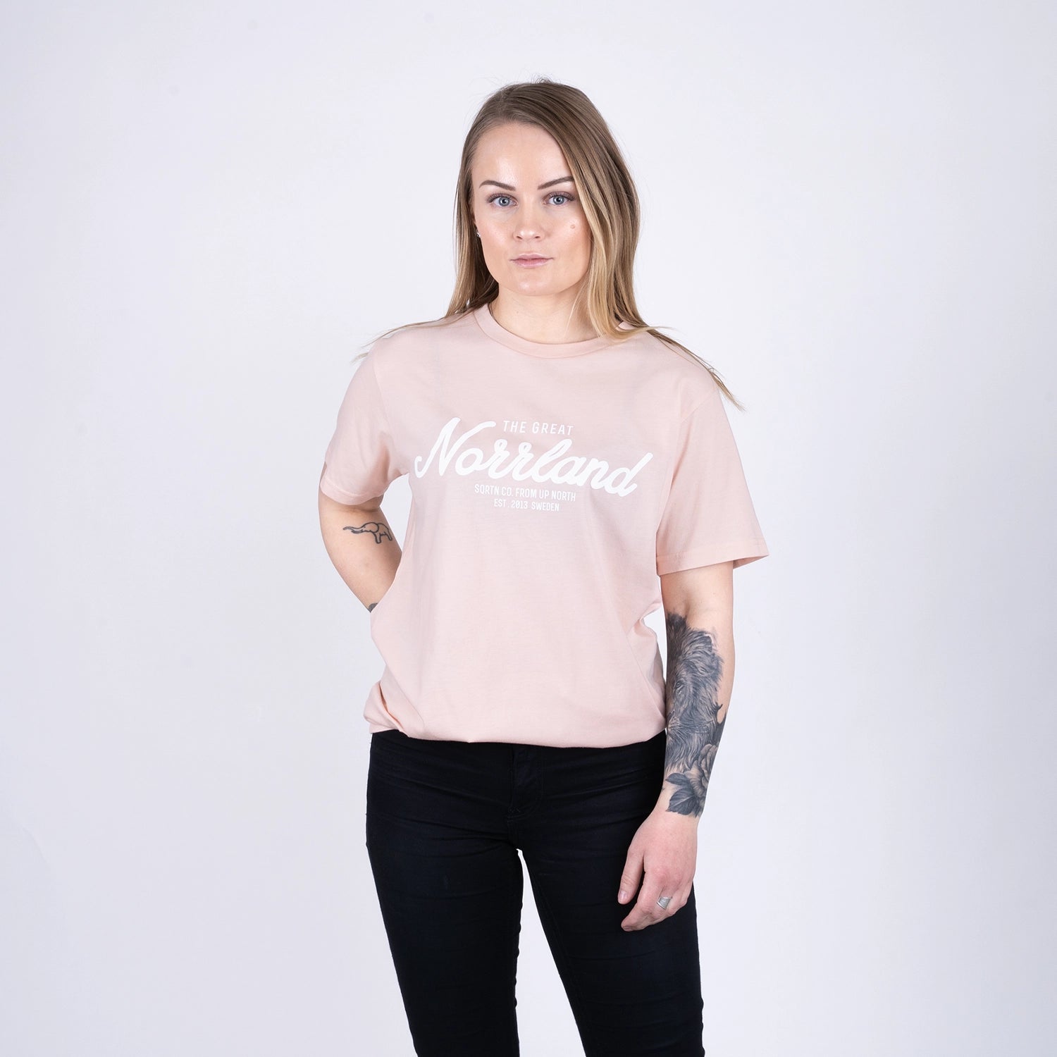GREAT NORRLAND T-SHIRT - ROSE DAWN