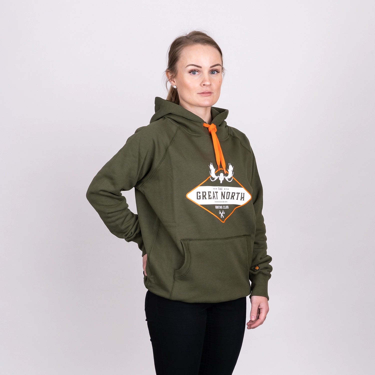 GREAT NORTH HOODIE - RIFLE GREEN