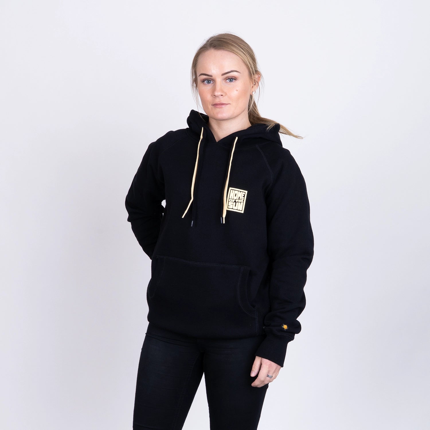 HOME OF THE SUN HOODIE - BLACK