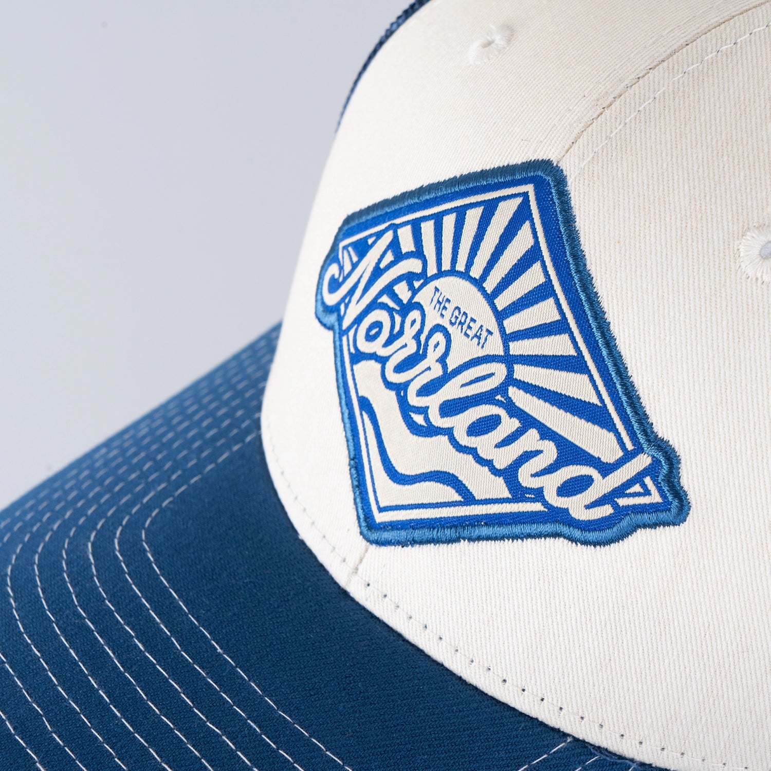 KUSTEN TRUCKER LOW KEPS - IVORY WHITE