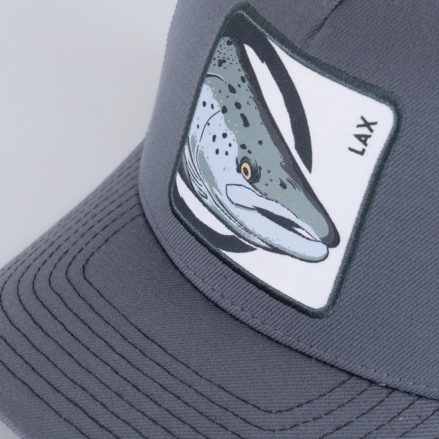 LAX TRUCKER KEPS - HOOKED DARK GREY