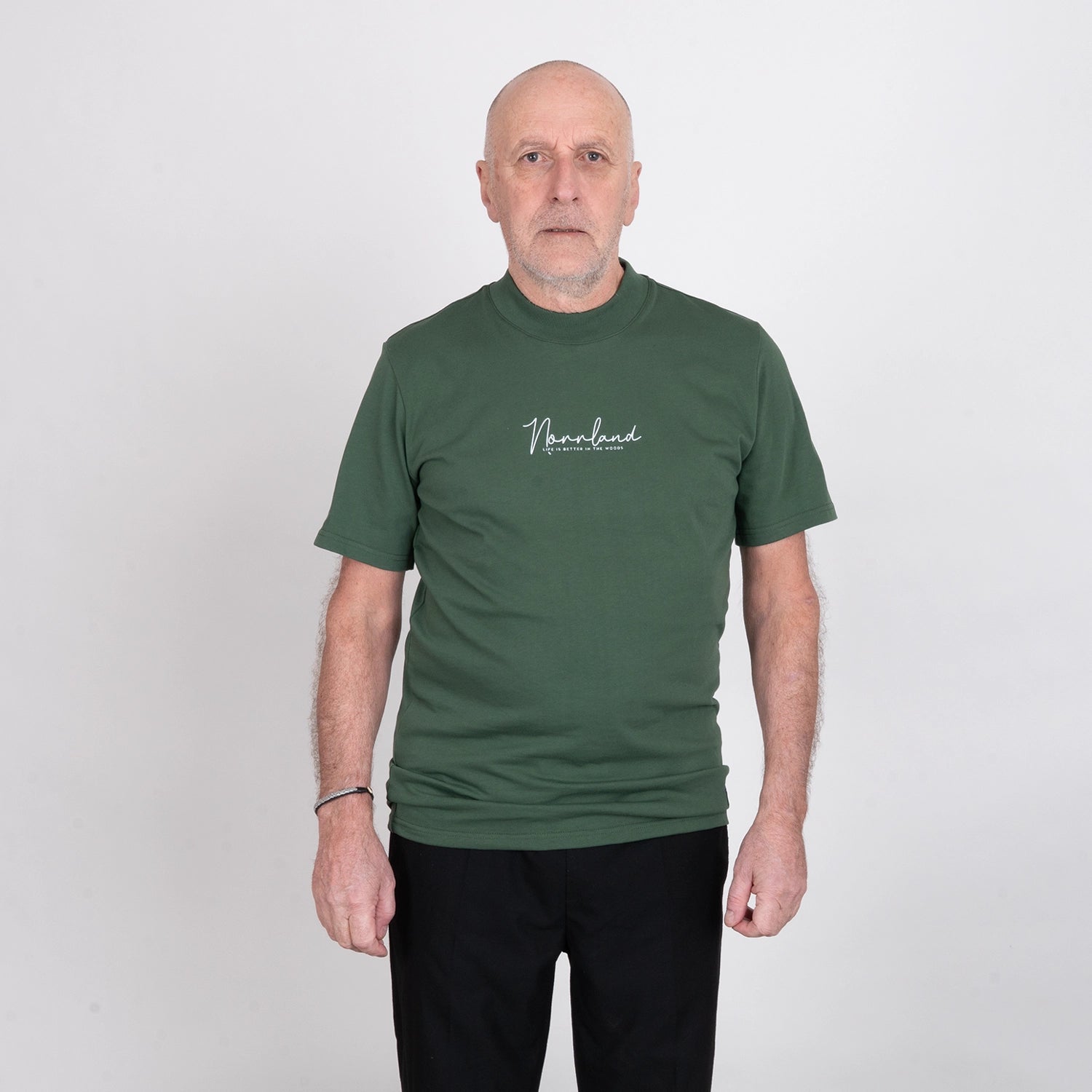 LIFE T-SHIRT - FOREST GREEN