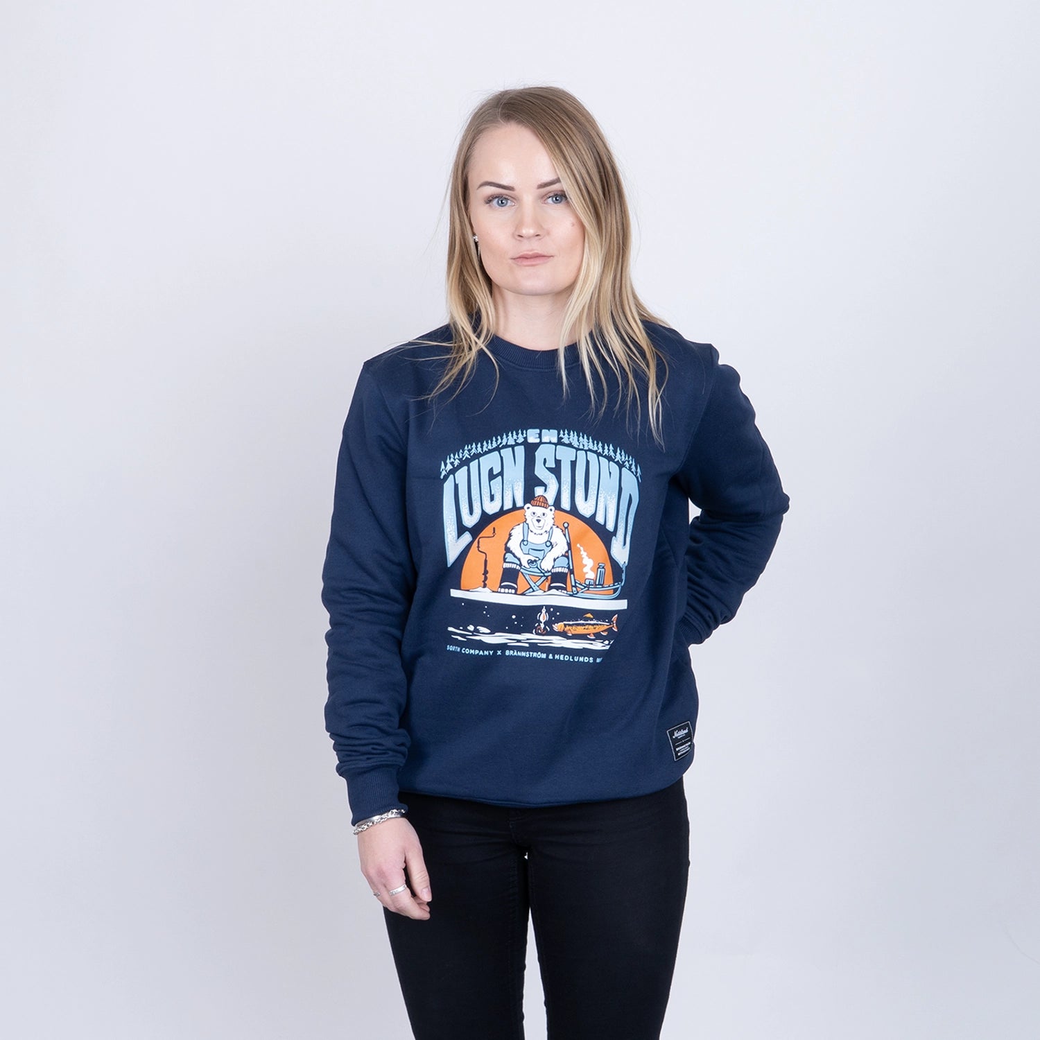 LUGN STUND CREWNECK - DARK NAVY