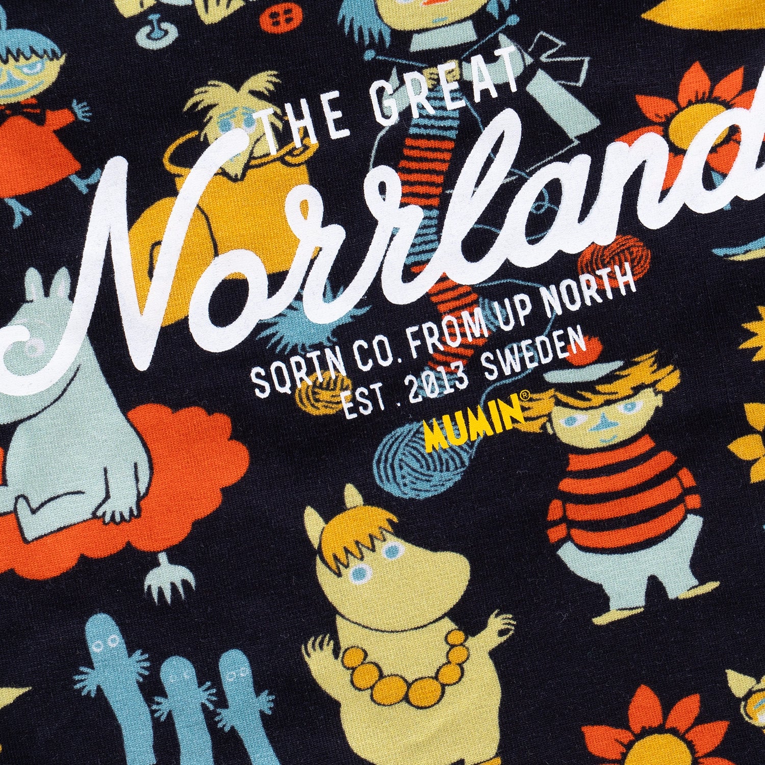 GREAT NORRLAND BODY - MUMIN RETRO BLACK