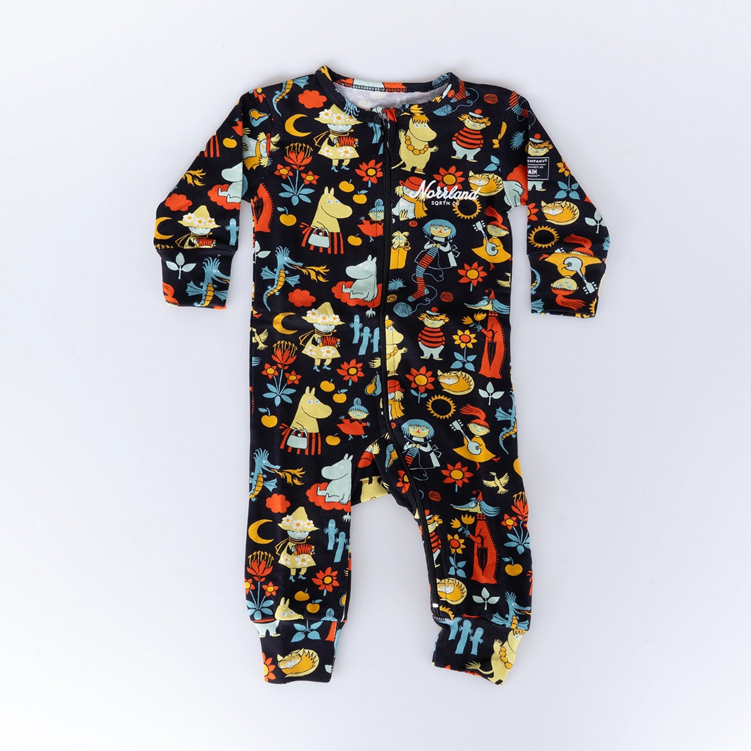 TGN SCRIPT JUMPSUIT - MUMIN RETRO BLACK