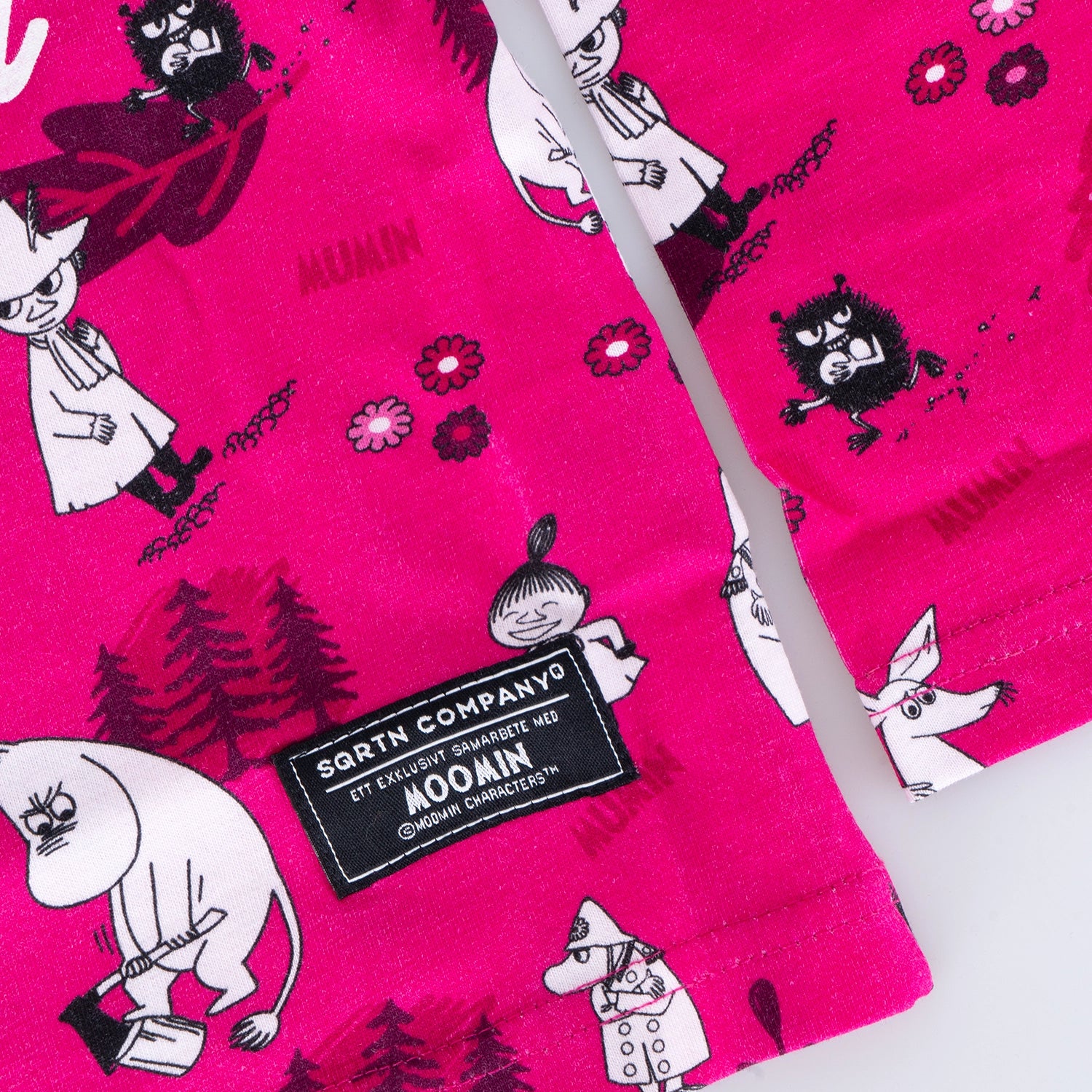GREAT NORRLAND KIDS LONGSLEEVE - MUMIN HOT PINK