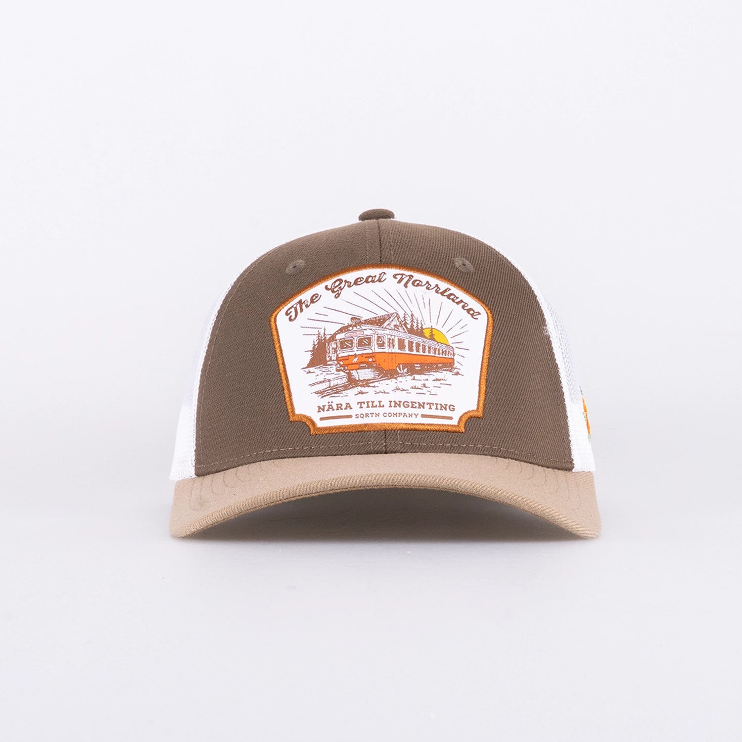 NÄRA TILL INGENTING TRUCKER LOW - BROWN