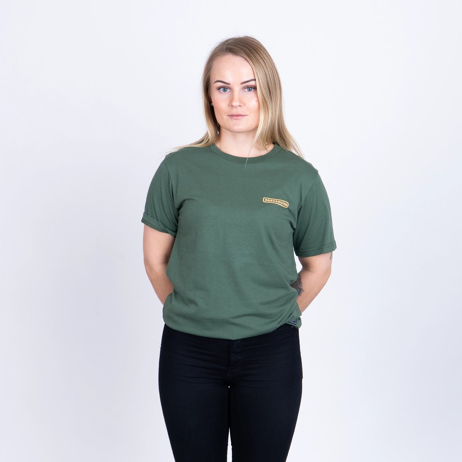 NORDANVIND 2 T-SHIRT - FOREST GREEN