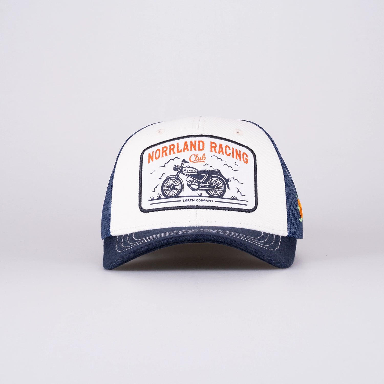 RACING KIDS TRUCKER CAP - IVORY