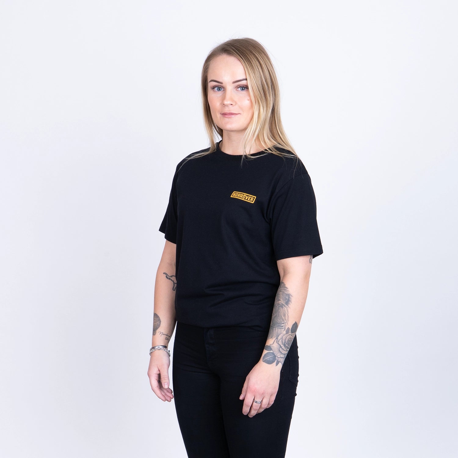NORRÖVER T-SHIRT - BLACK