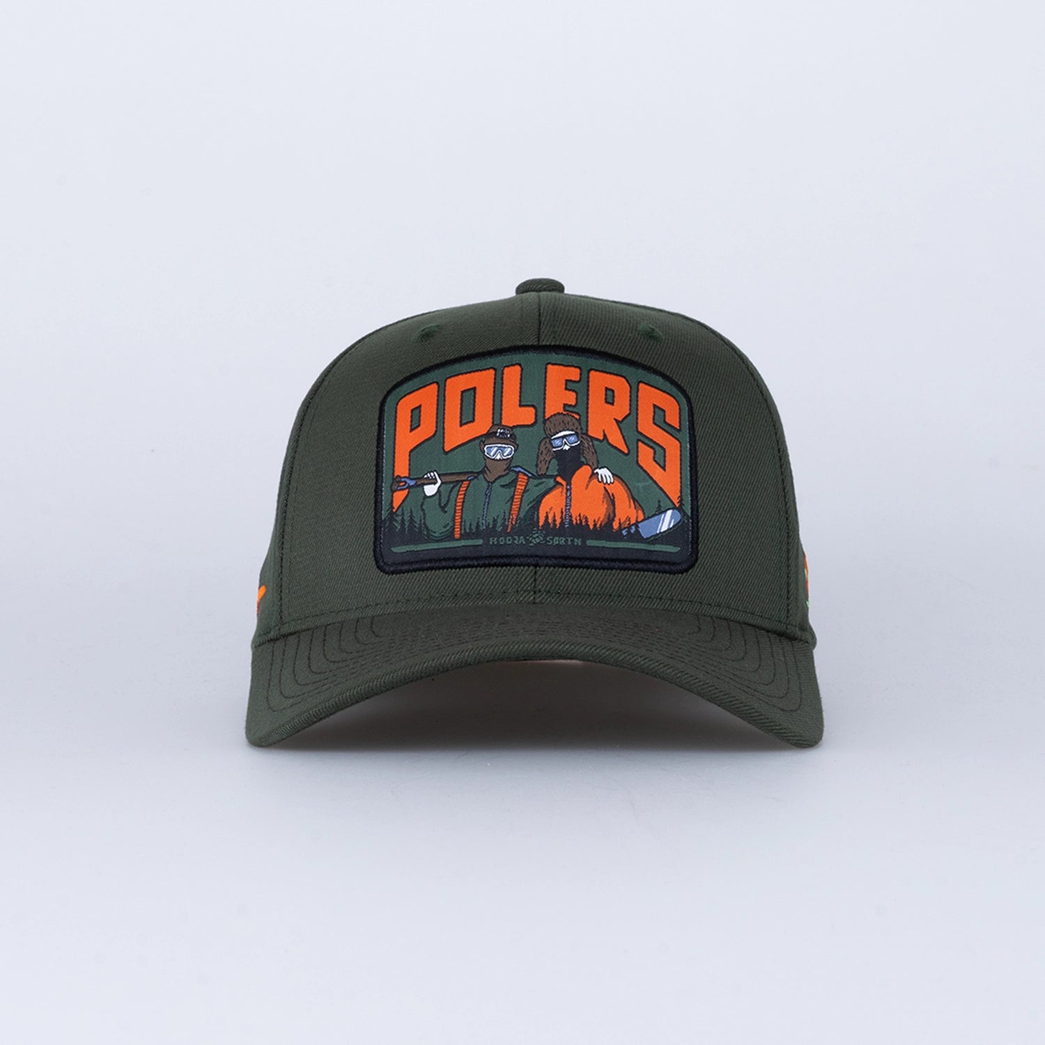POLERS BADGE 120 KEPS - HOOJA GREEN