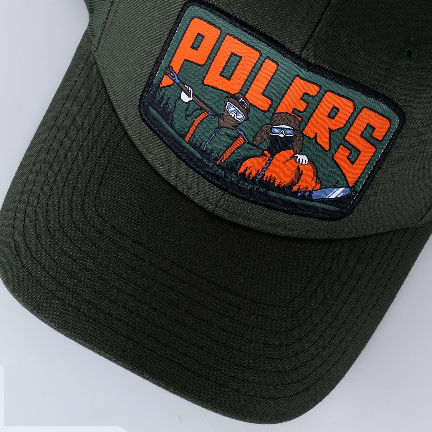 POLERS BADGE 120 KEPS - HOOJA GREEN