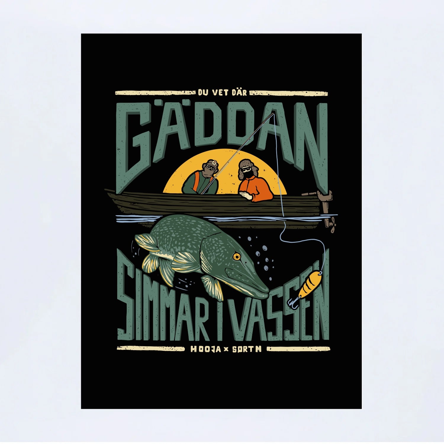 POSTER HOOJA GÄDDAN