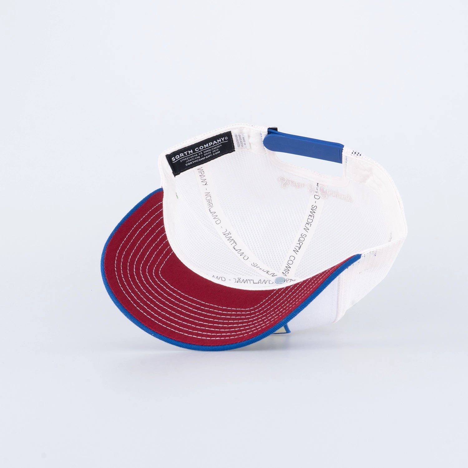 RATHER TRUCKER KEPS - HOOKED WHITE