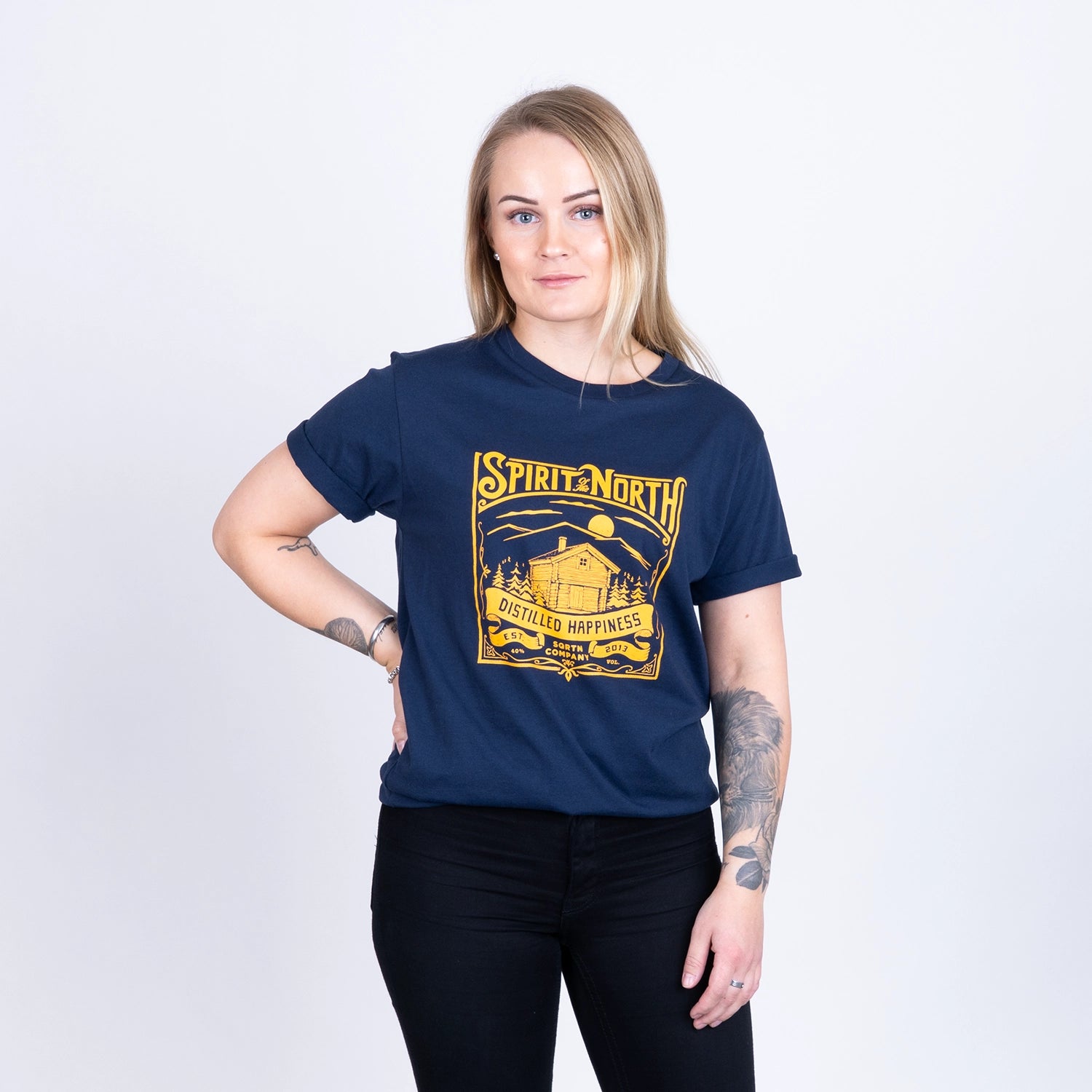 SPIRIT T-SHIRT - DARK NAVY