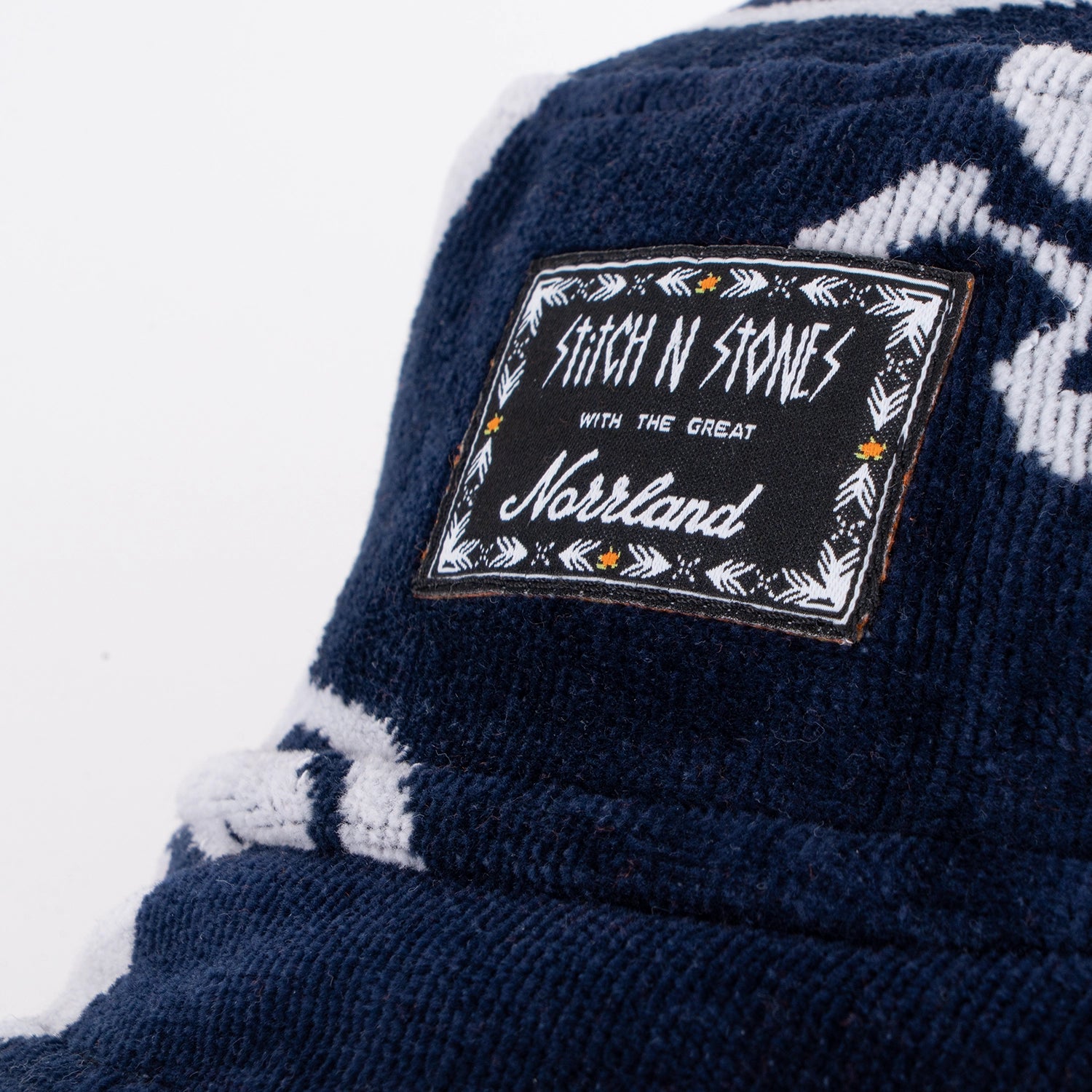 STITCH N STONES BASTUHATT - NAVY