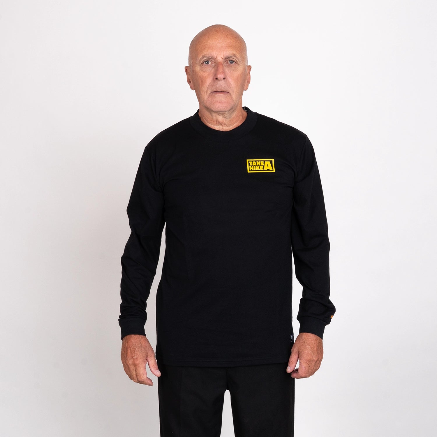 TAKE A HIKE LONGSLEEVE - BLACK