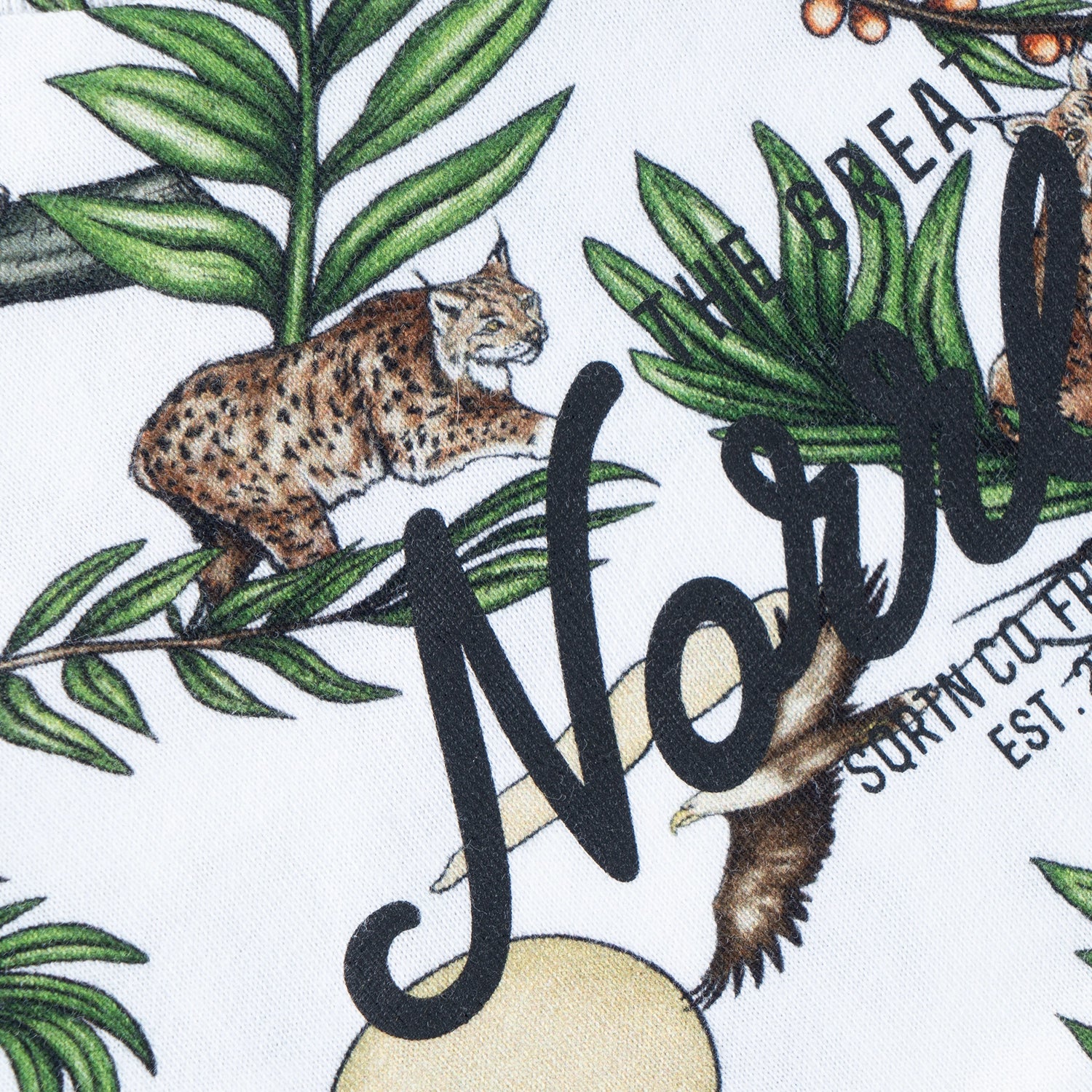 GREAT NORRLAND KIDS T-SHIRT - HAVTORN WHITE