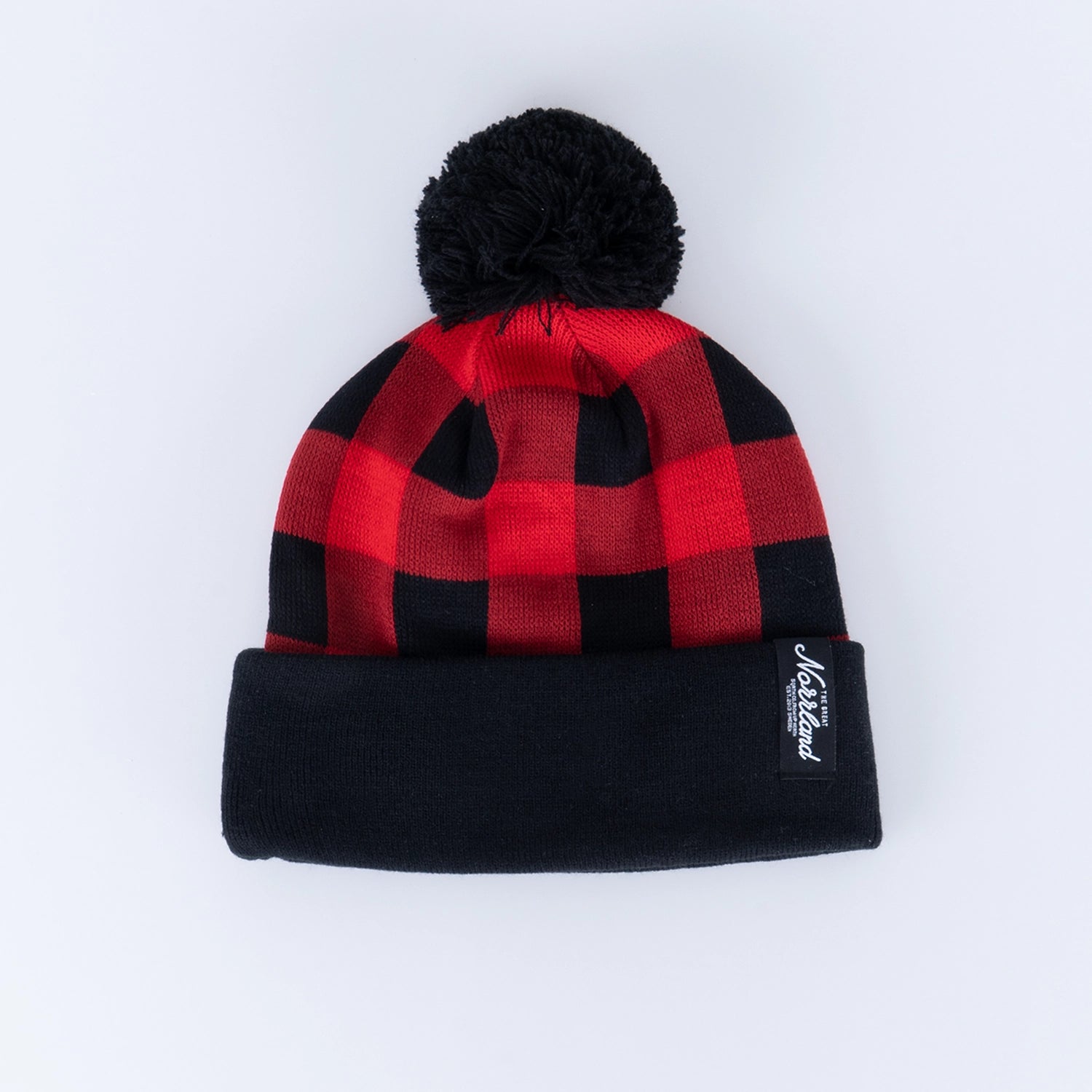 TGN PATCH POM POM MÖSSA - LUMBERJACK RED
