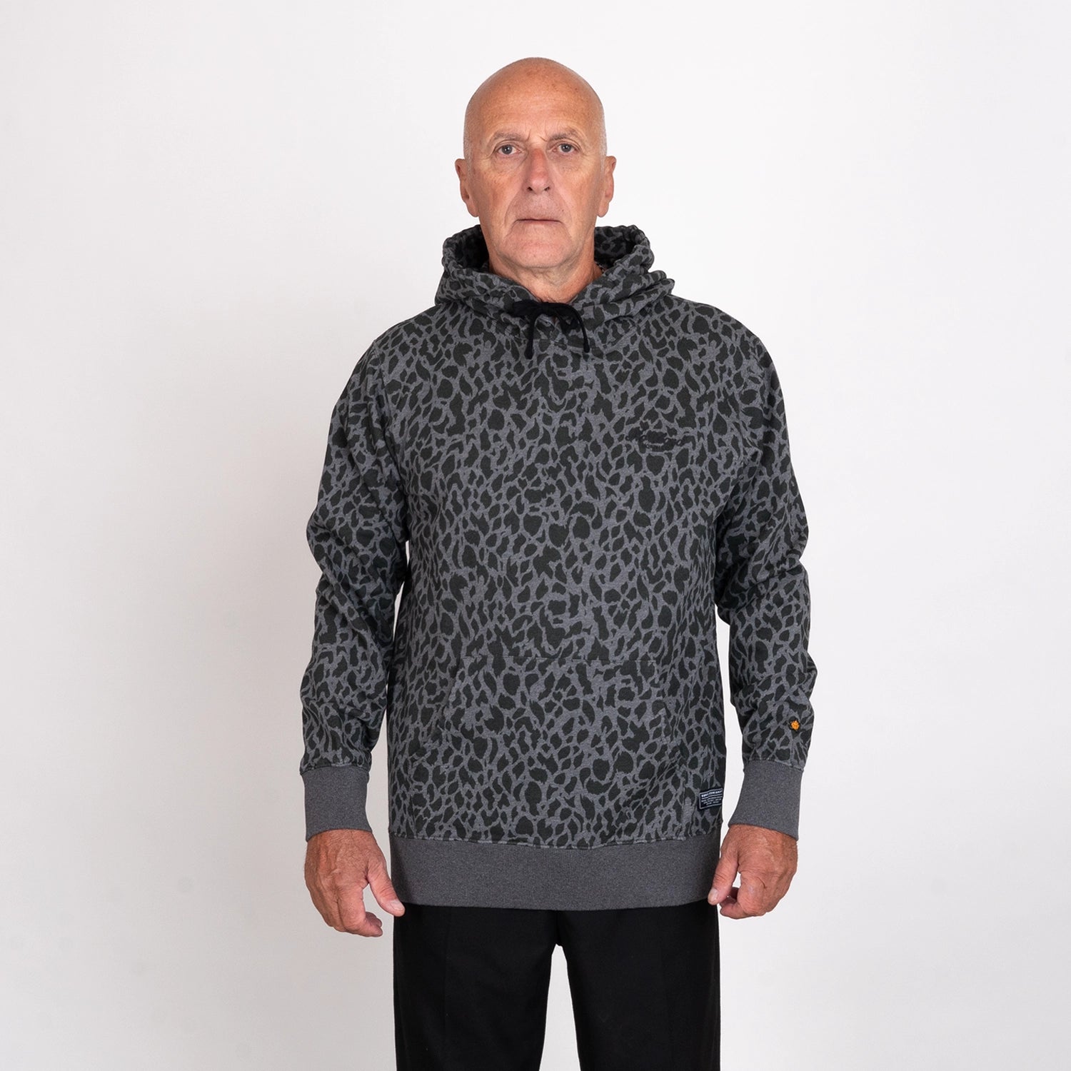 TGN MINISCRIPT HOODIE - LYNX CHARCOAL
