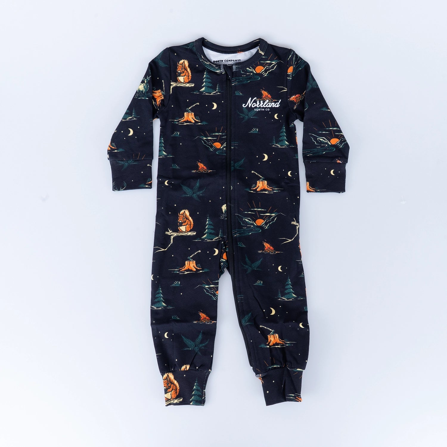 TGN SCRIPT JUMPSUIT - TIMBER BLACK