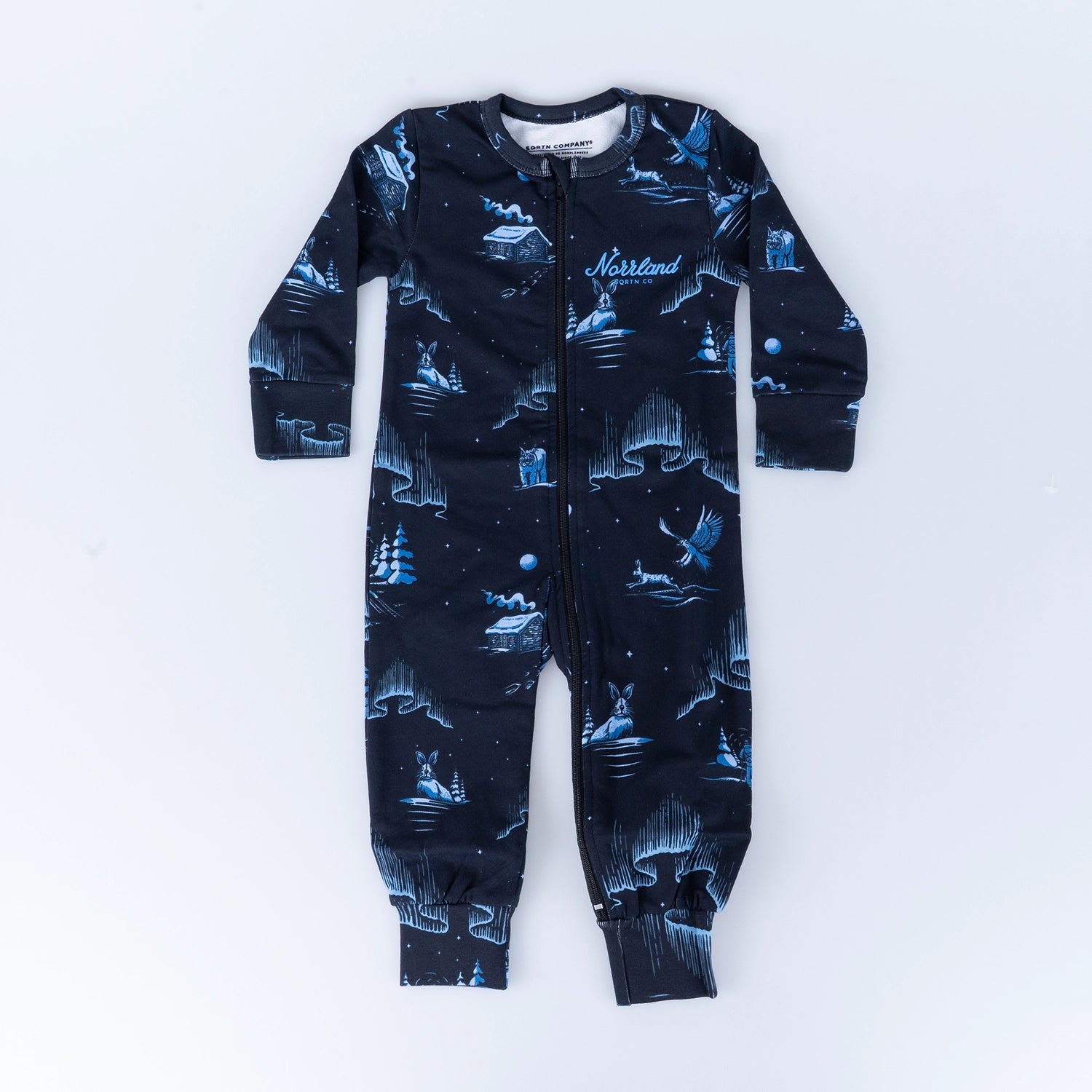 TGN SCRIPT JUMPSUIT - VINTERNATT BLACK