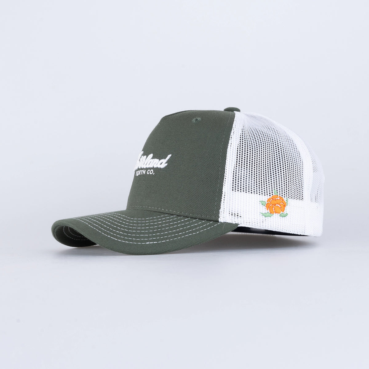 TGN SCRIPT TRUCKER KEPS - HOOKED OLIVE