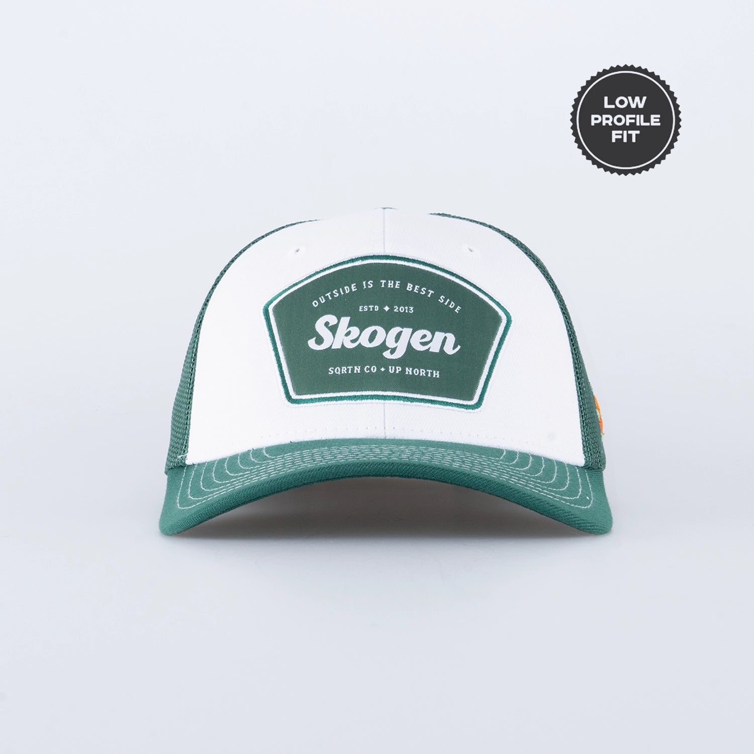 VILDMARKEN TRUCKER LOW KEPS - WHITE