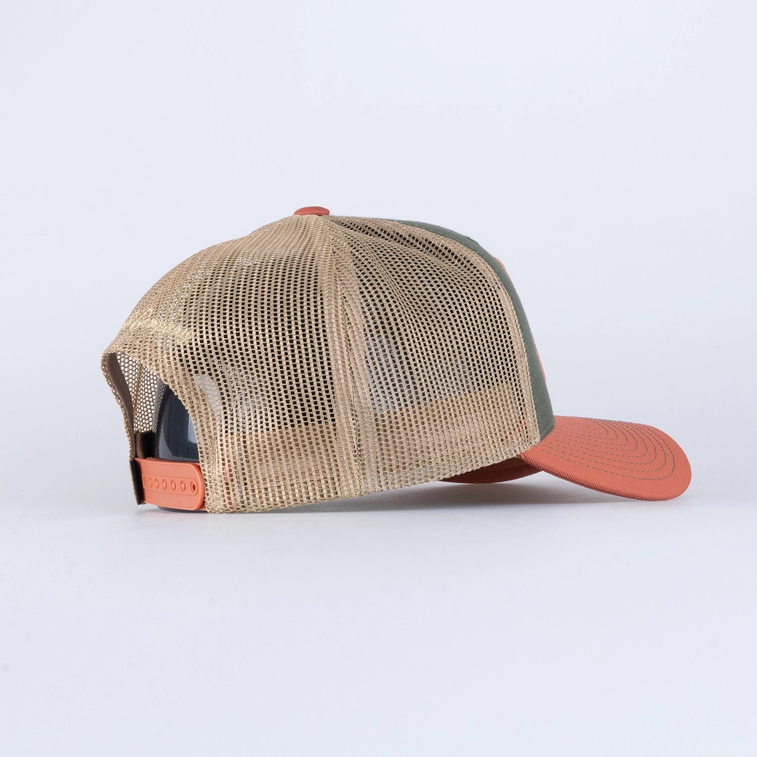 ABBORRE TRUCKER KEPS - HOOKED OLIVE
