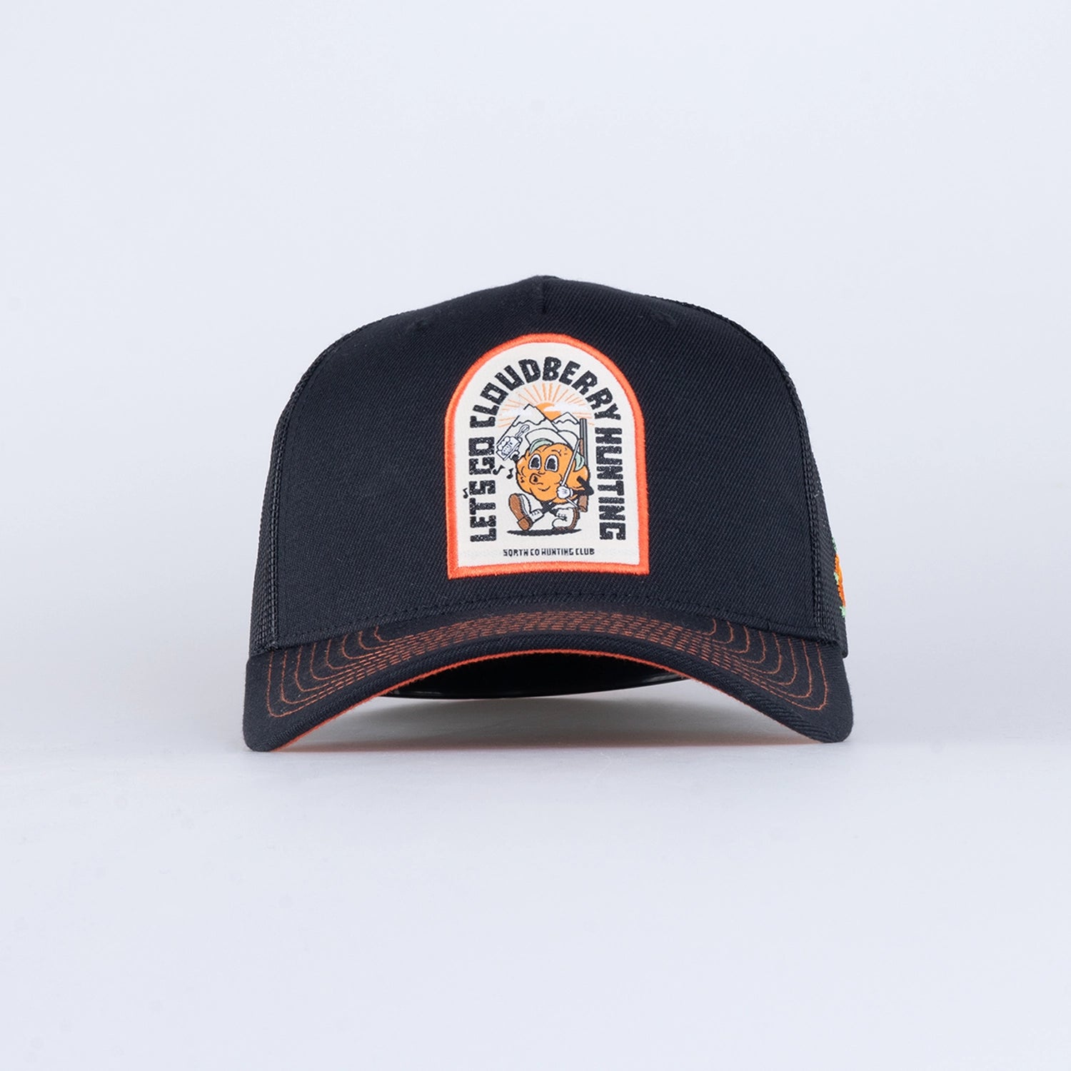 CLOUDBERRY TRUCKER KEPS - HOOKED BLACK