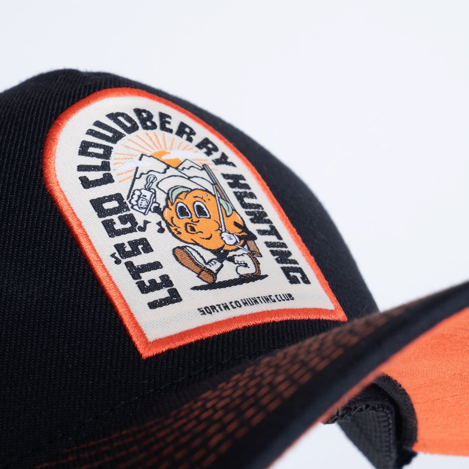 CLOUDBERRY TRUCKER KEPS - HOOKED BLACK