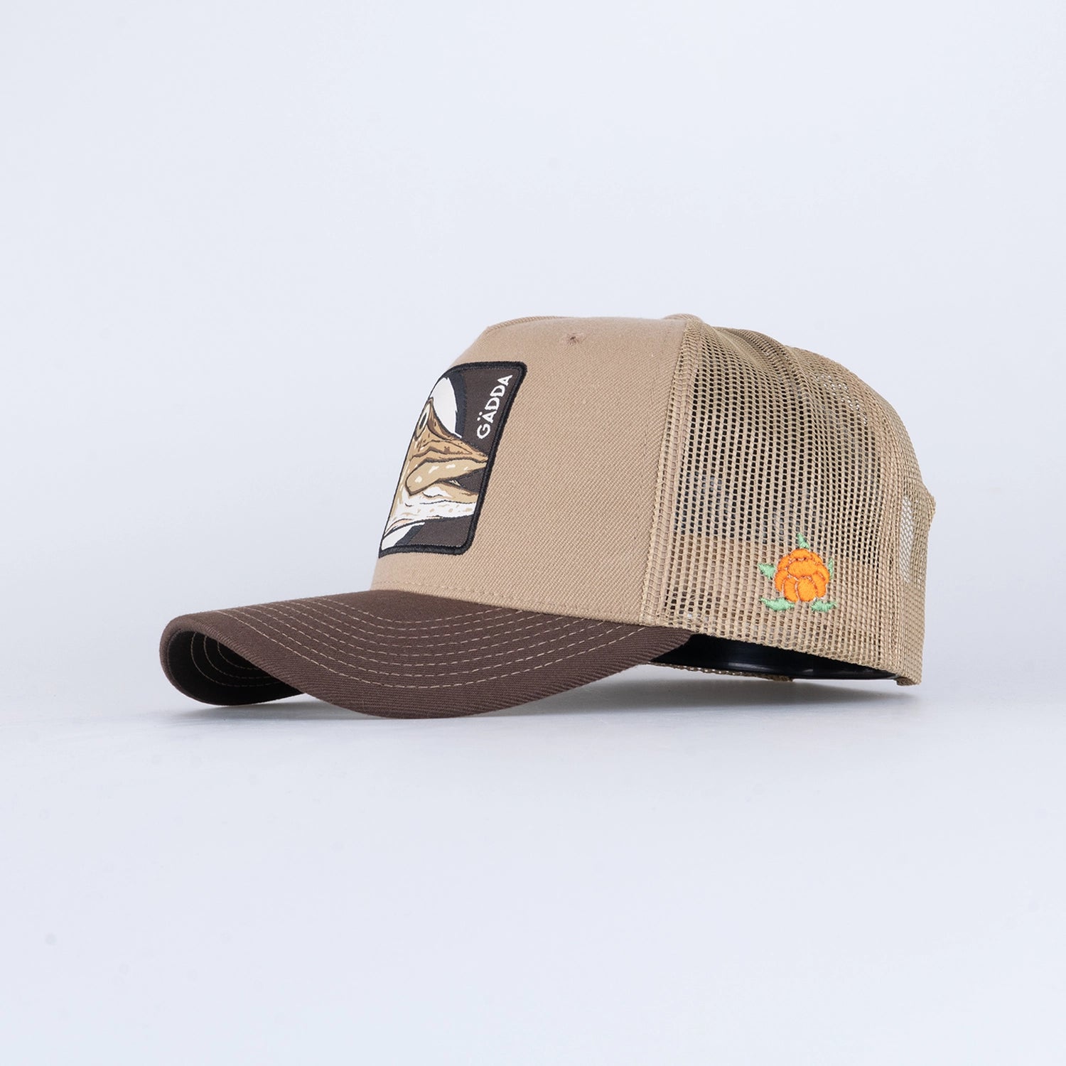 GÄDDA TRUCKER KEPS - HOOKED KHAKI